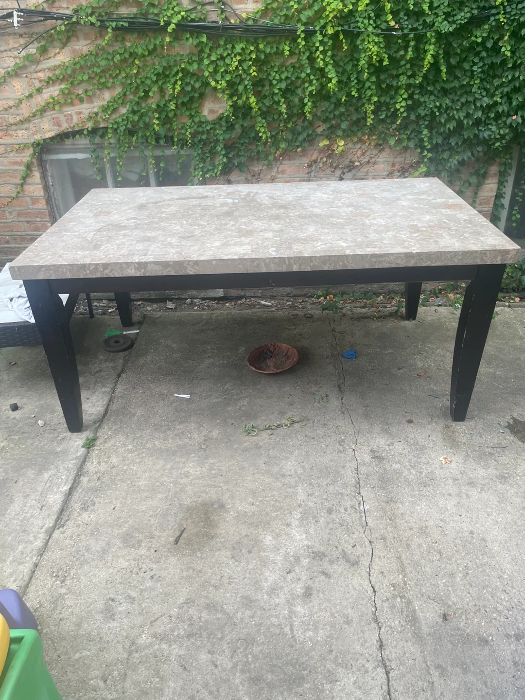 Dining Table - Faux Marble Top - photo 3
