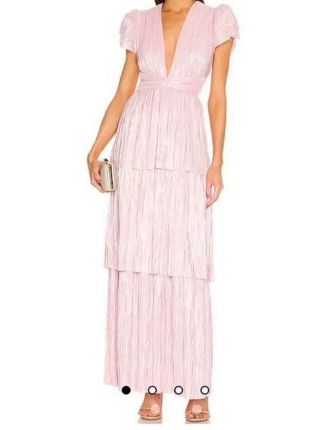 Sabina Musayev Pink Maxi Dress Stretchy- Ottawa&Toronto! image indicator(2)