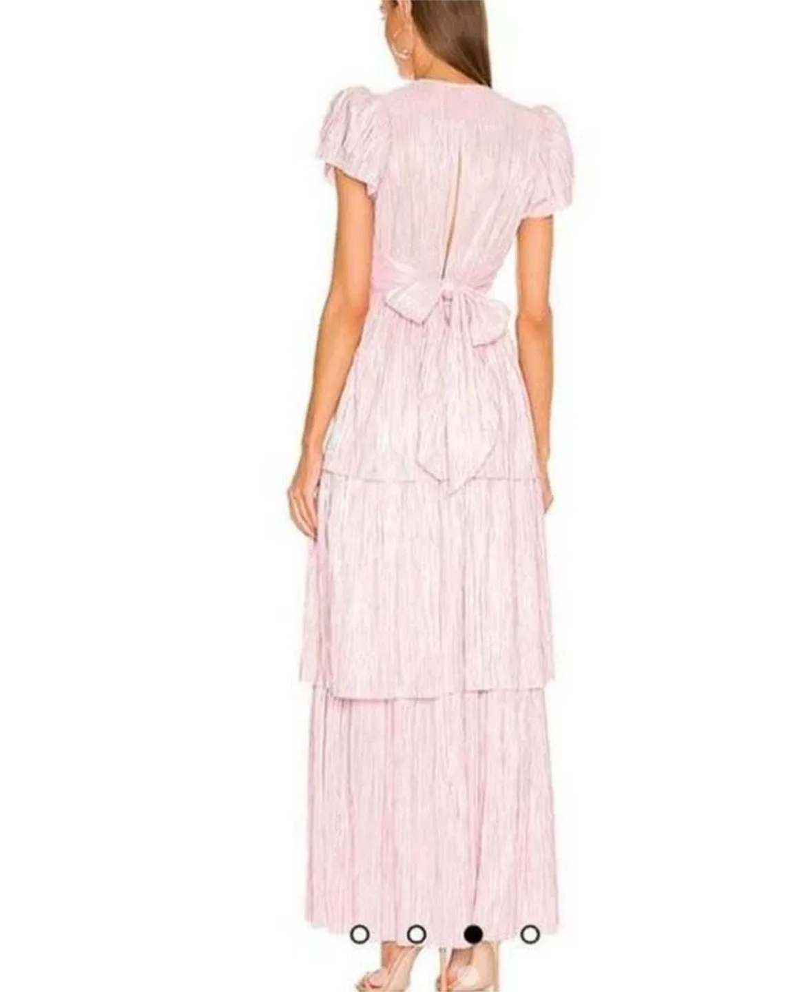 Sabina Musayev Pink Maxi Dress Stretchy- Ottawa&Toronto! image indicator(3)