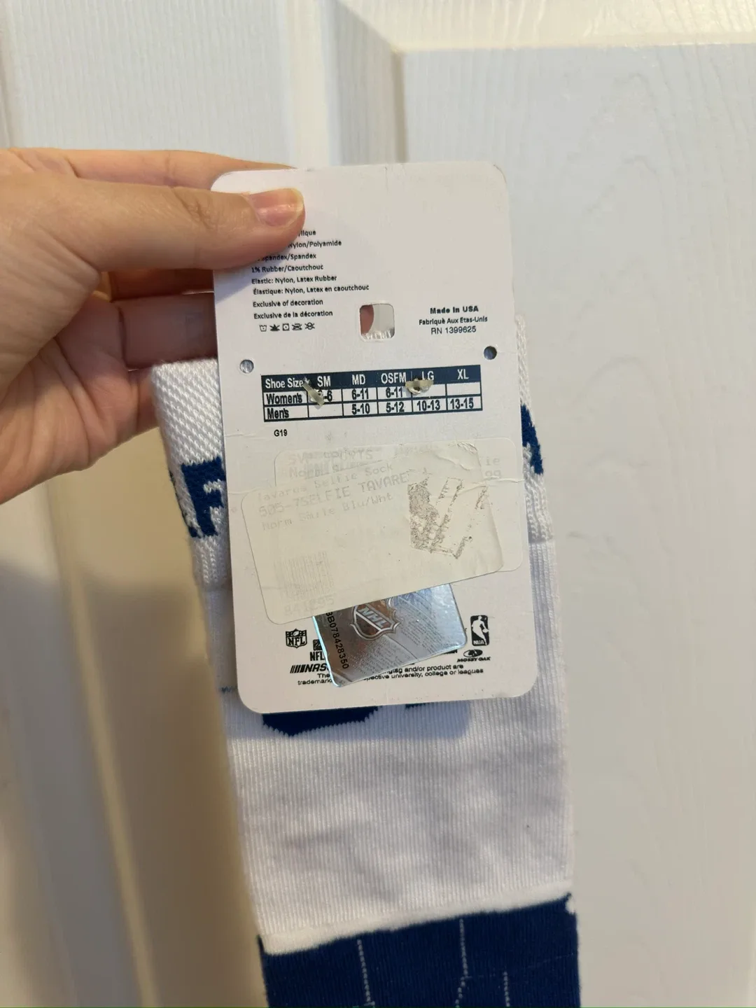 Toronto Maple Leafs John Tavares Socks - Size L image indicator(2)