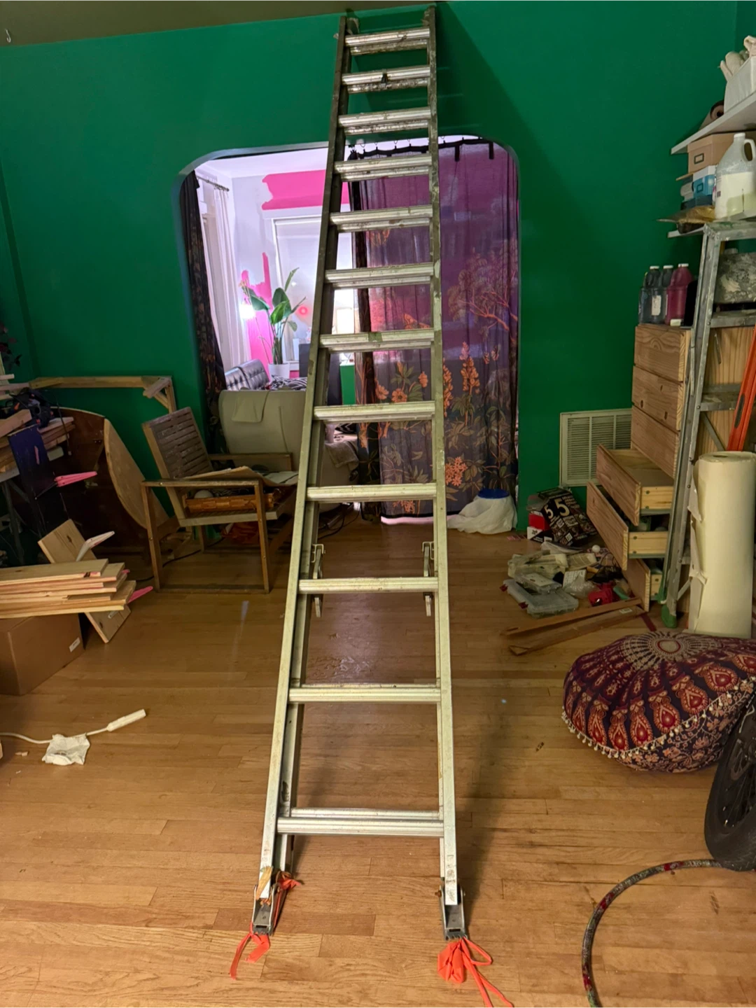 Werner Aluminum Ladder 20ft extension - photo 2