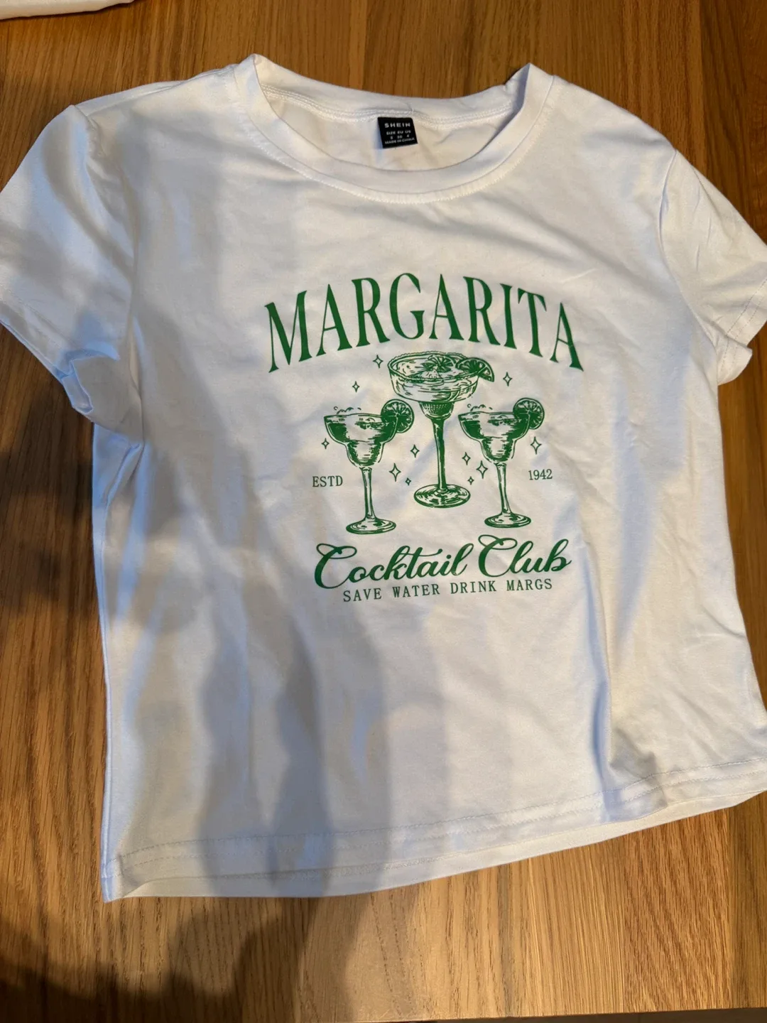 White Margarita Cocktail Club T-Shirt thumbnail