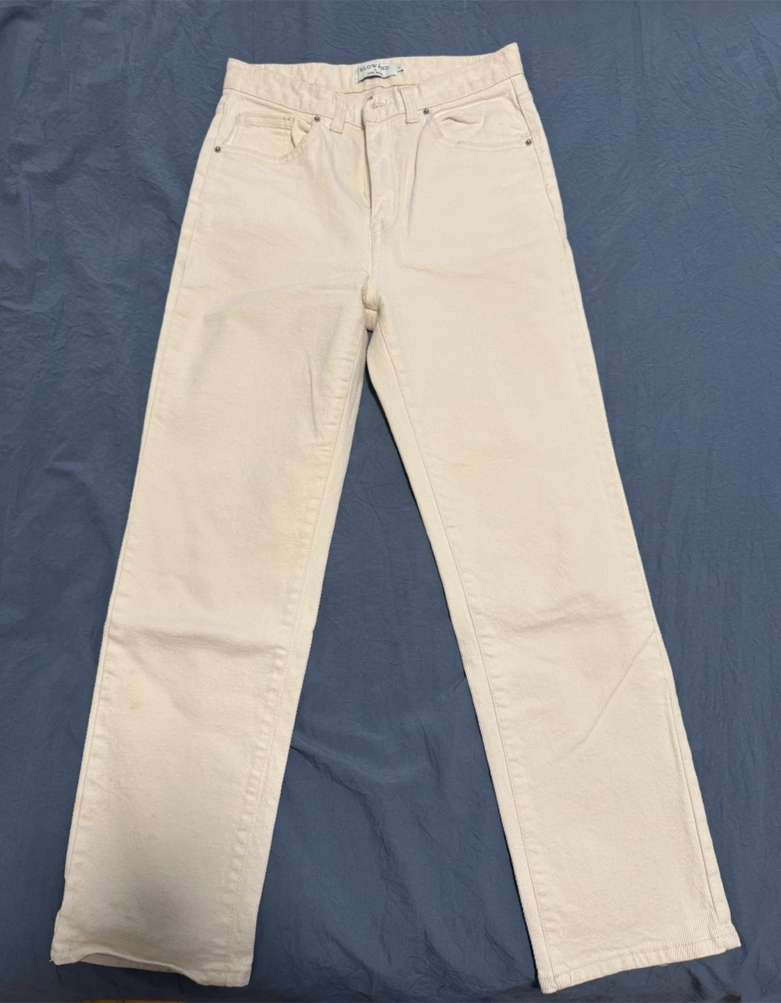 Slowand Your Mood Denim Pants - Size 2