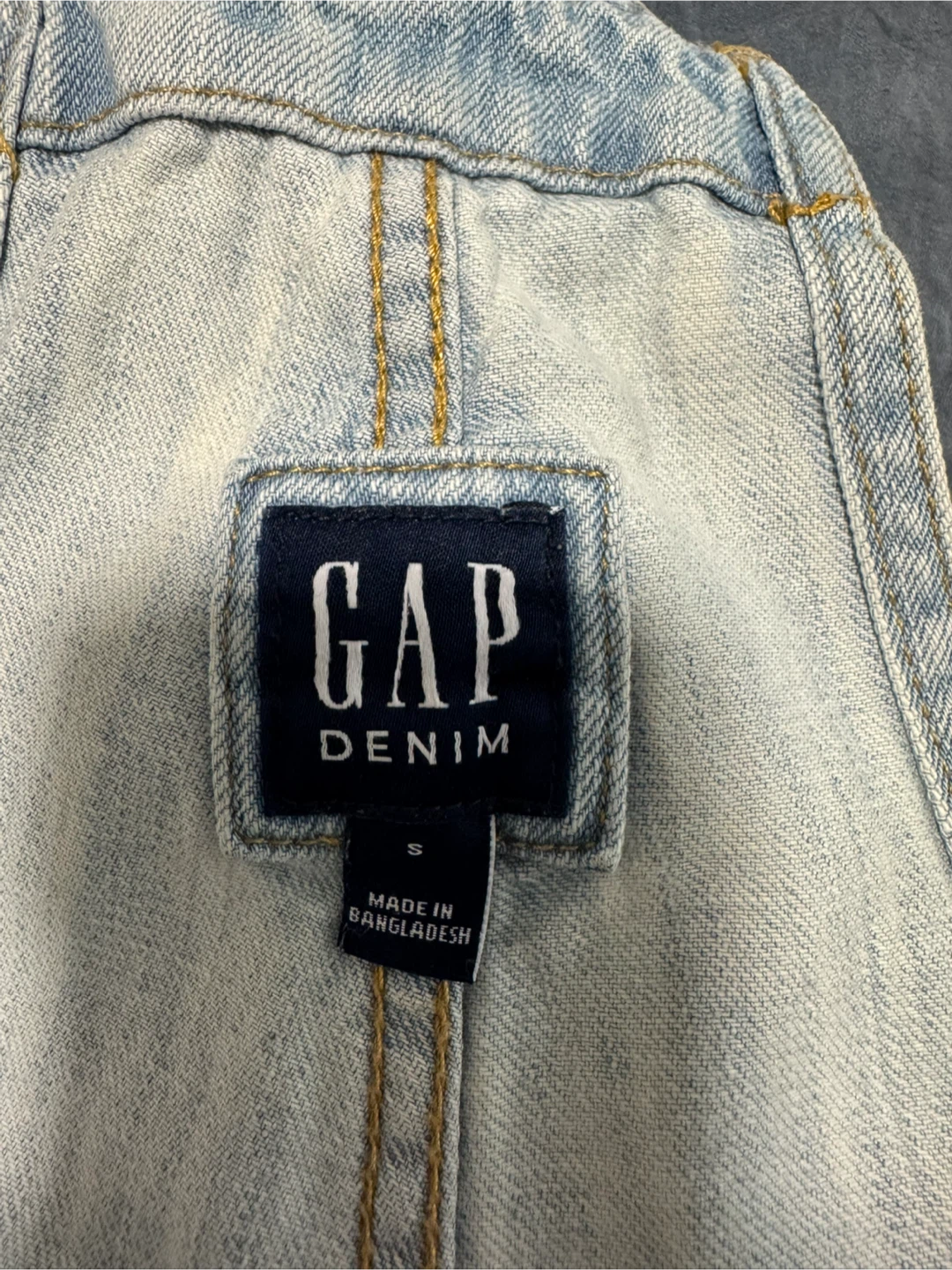 GAP Denim Overalls - Size S - photo 3