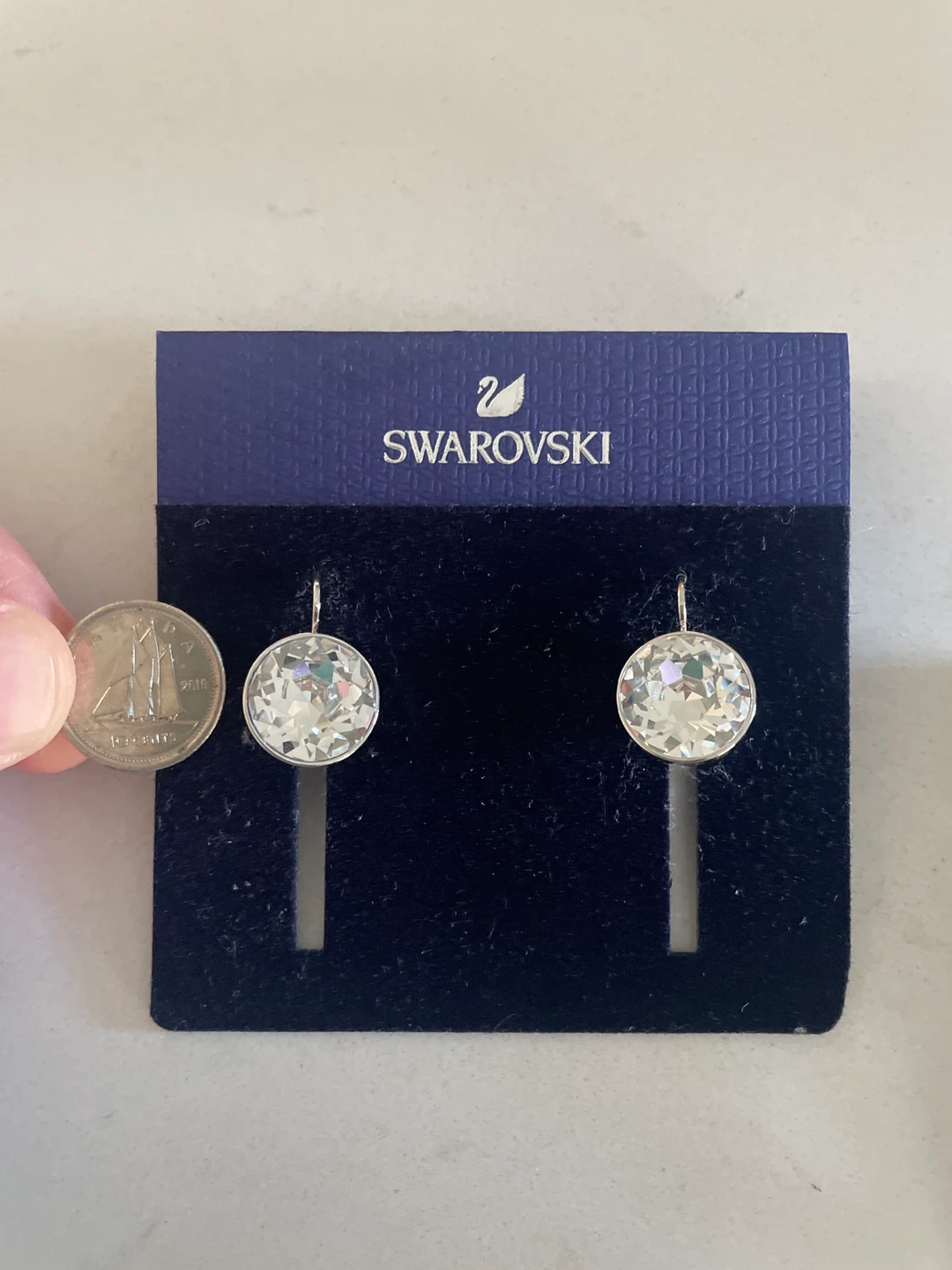 Swarovski Crystal Drop Earrings - New in Box! - photo 5
