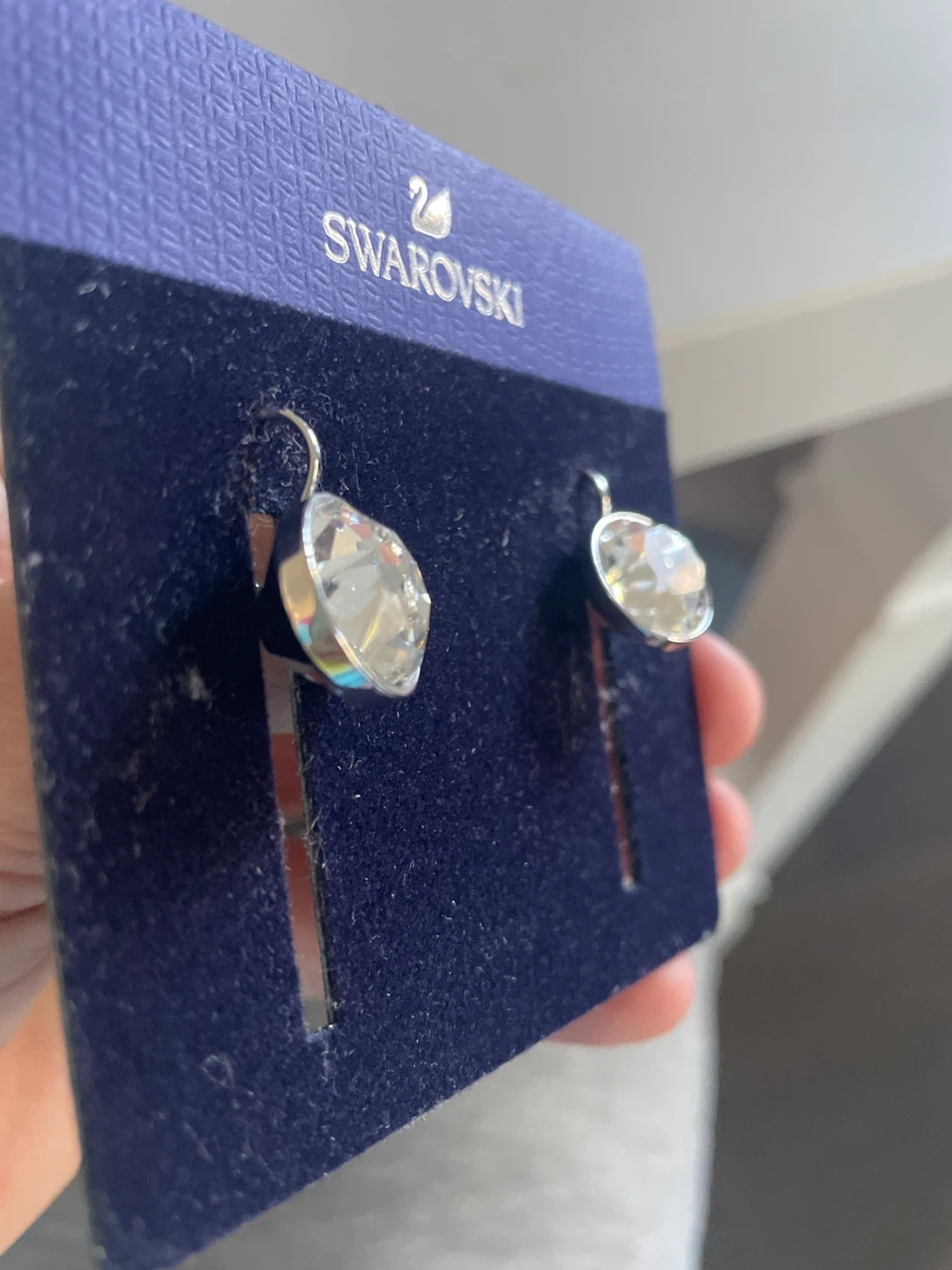 Swarovski Crystal Drop Earrings - New in Box! - photo 3