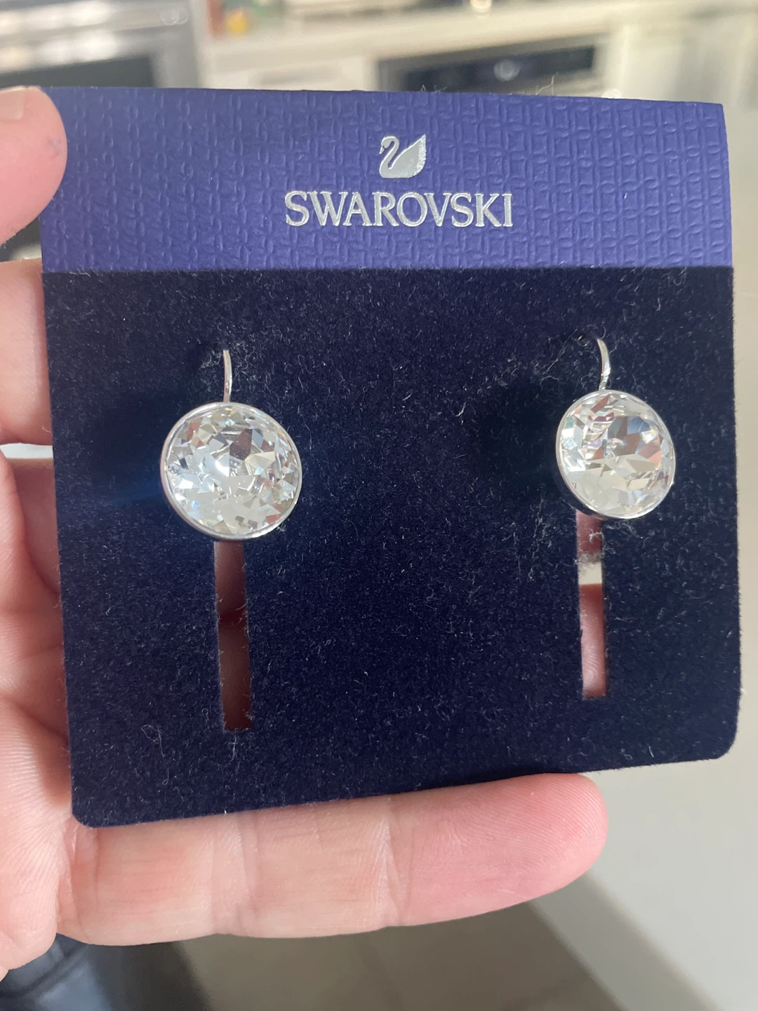 Swarovski Crystal Drop Earrings - New in Box!