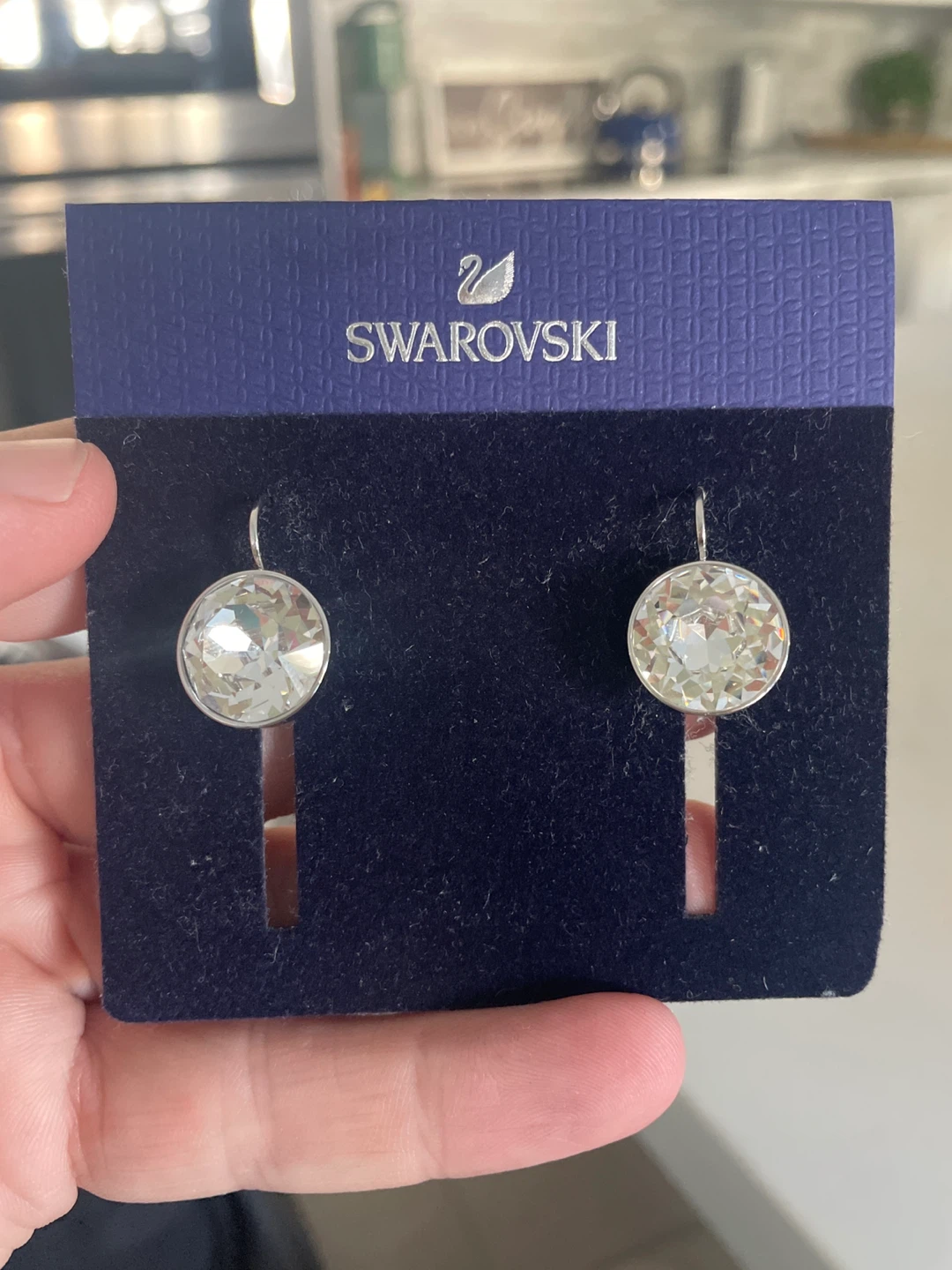 Swarovski Crystal Drop Earrings - New in Box! - photo 4