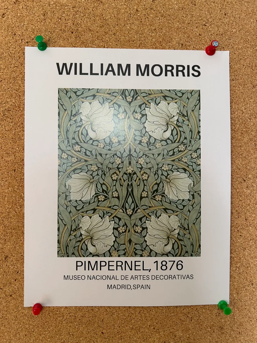 William Morris Pimpernel, 1876 Print thumbnail