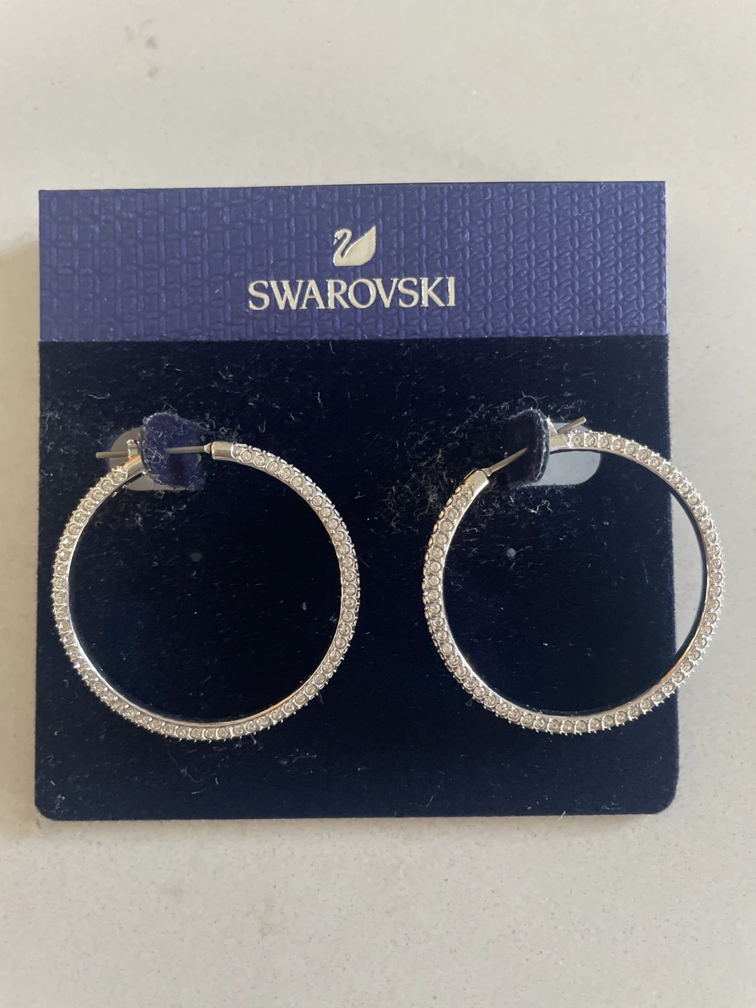 Swarovski Crystal Hoop Earrings - photo 5