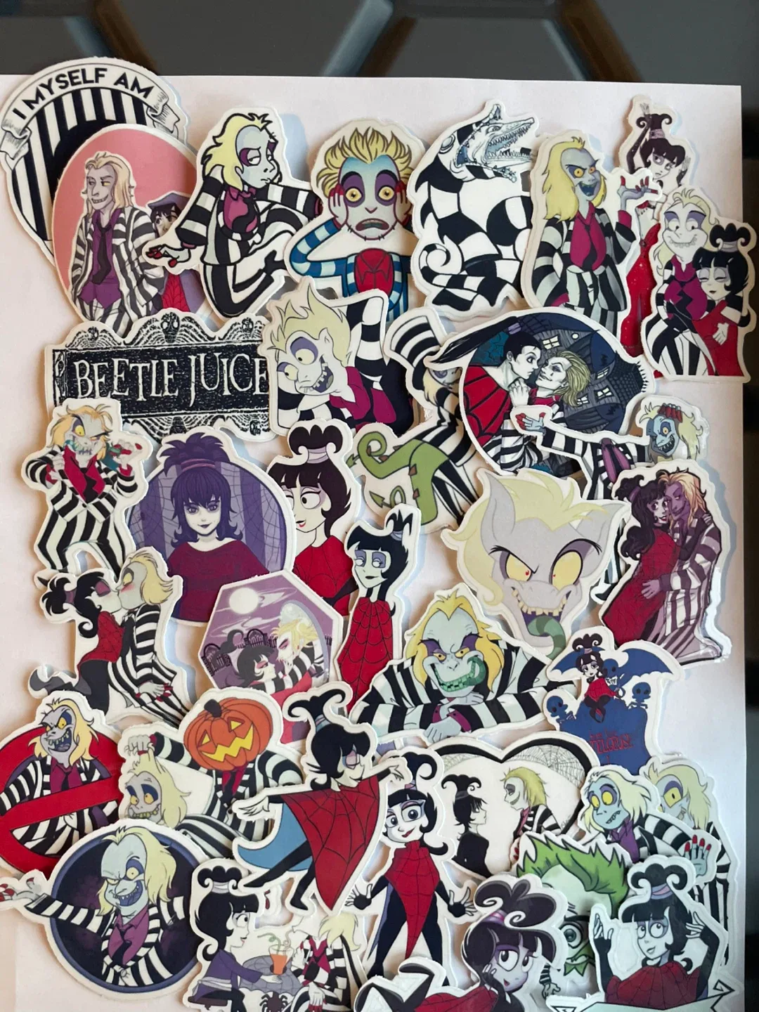 Beetlejuice Sticker Lot thumbnail