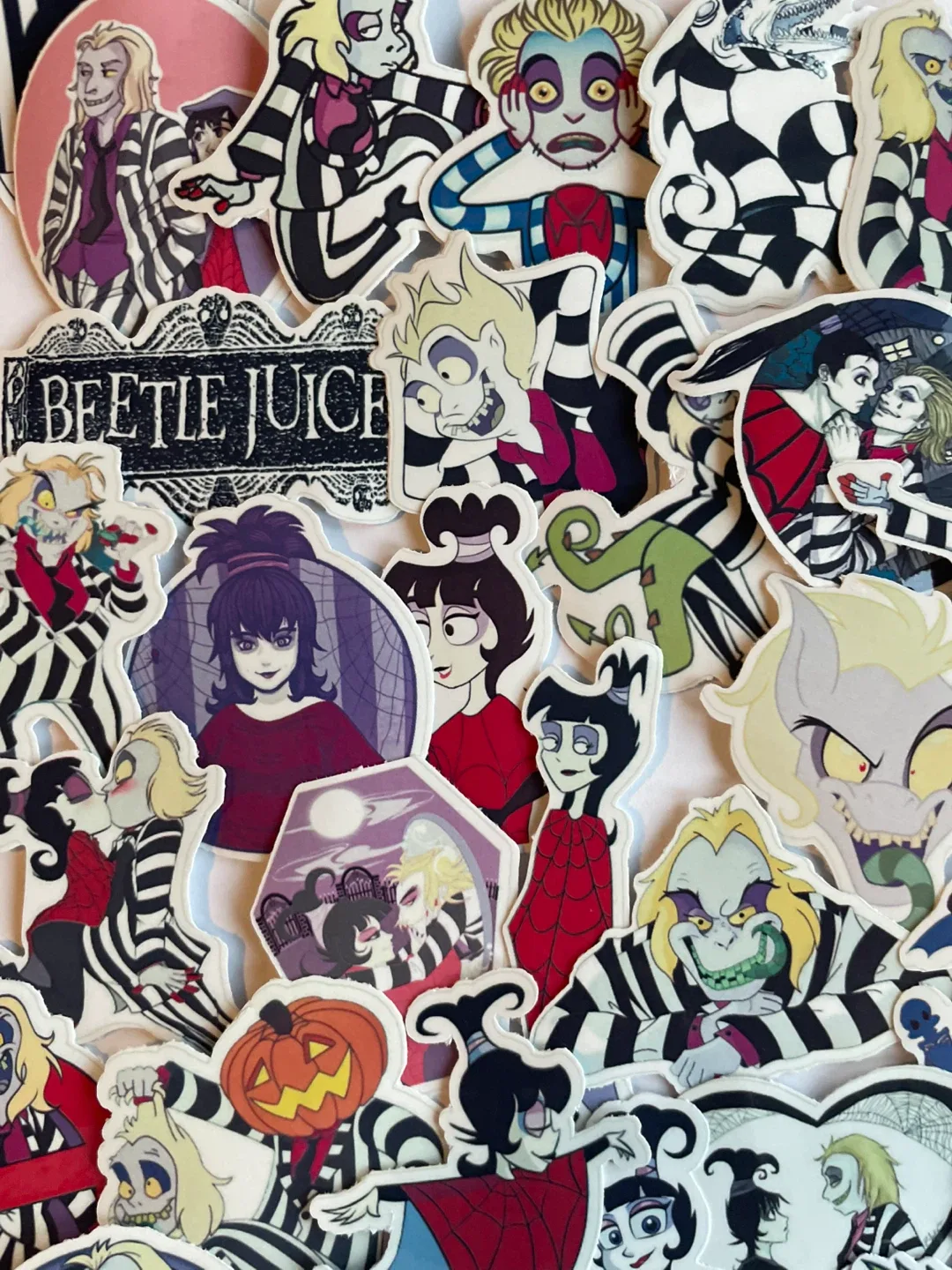 Beetlejuice Sticker Lot image indicator(2)