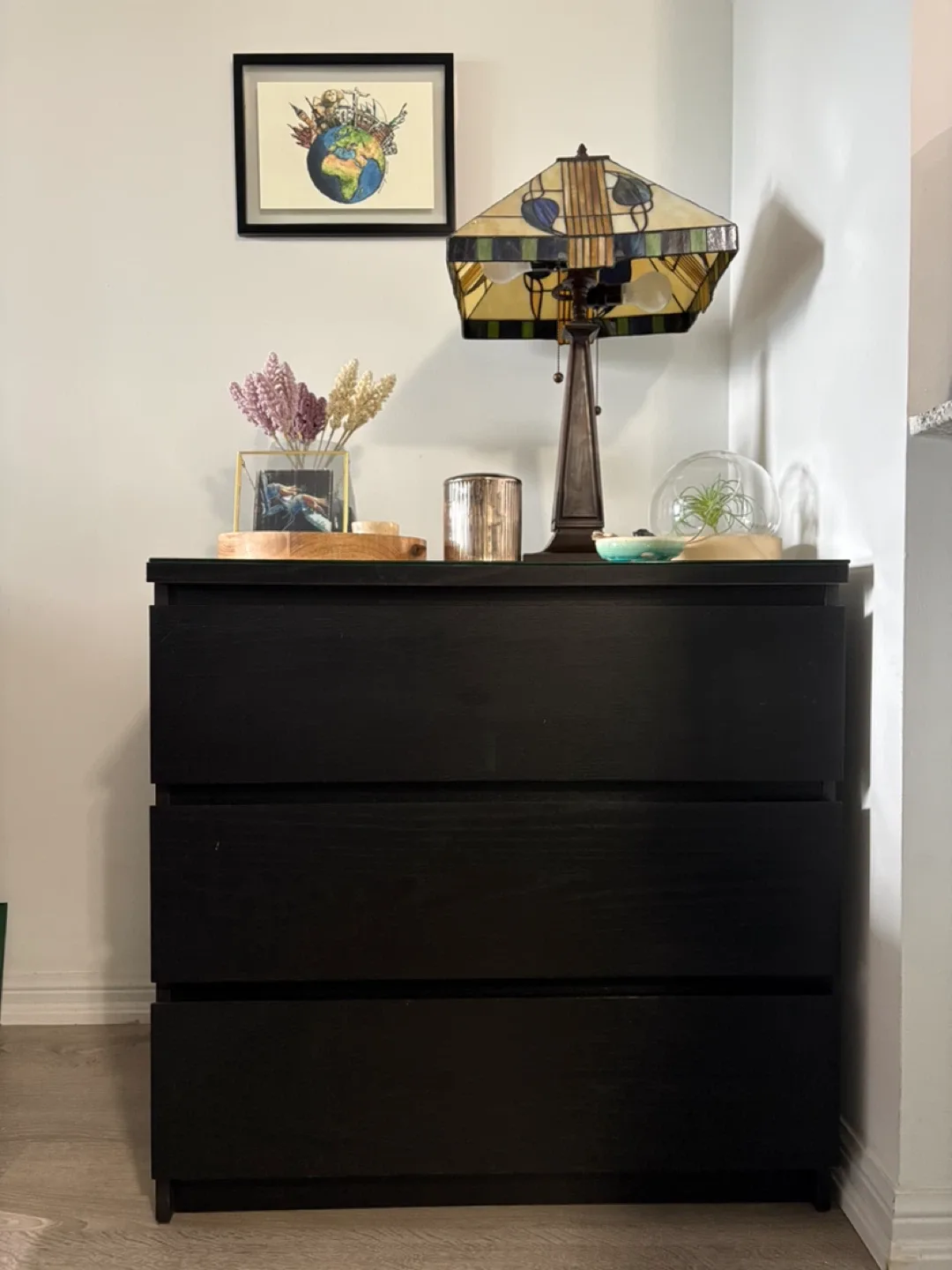 IKEA Storklinta Dresser with glass top thumbnail