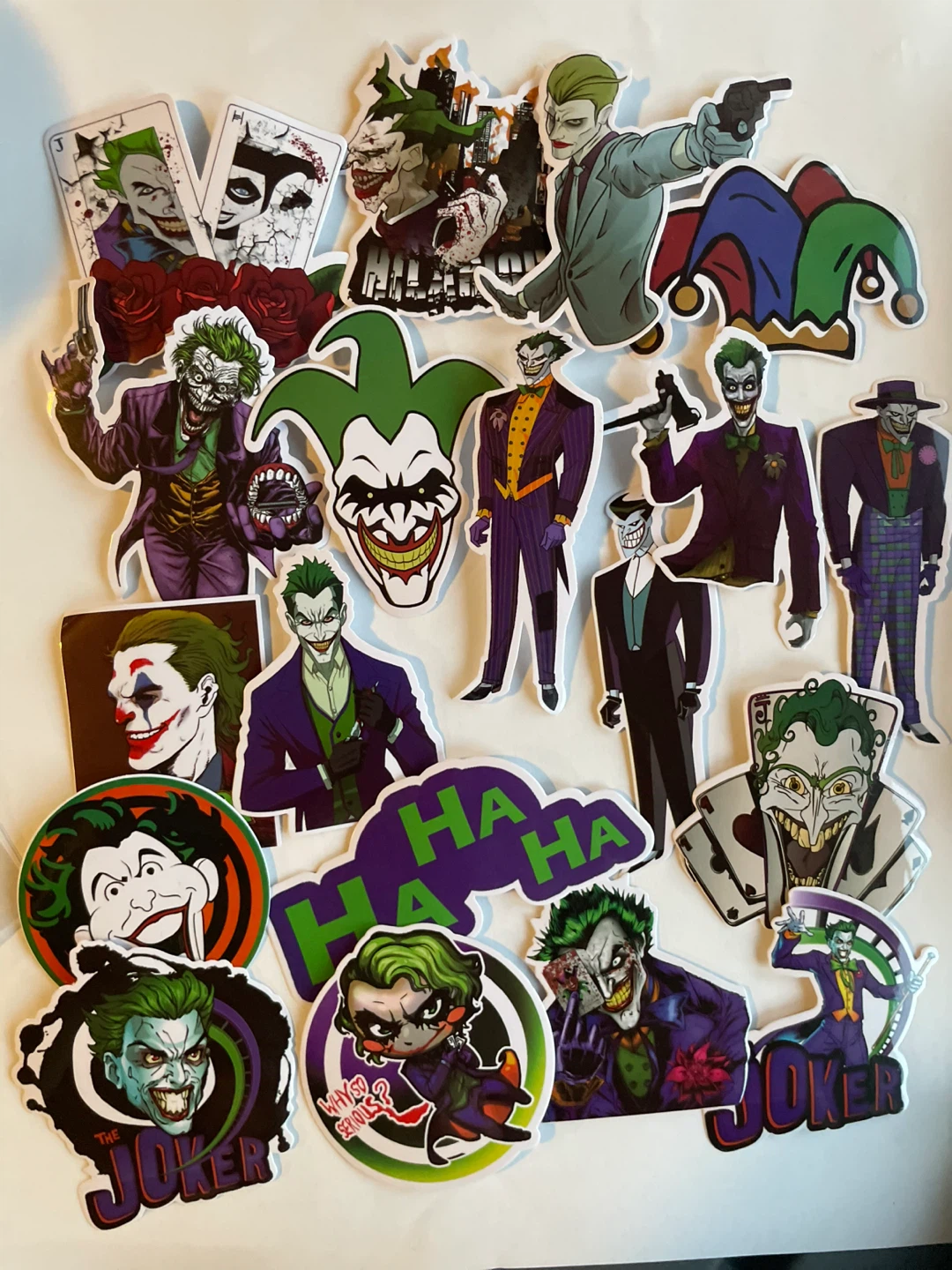 The Joker Stickers - DC Comics
