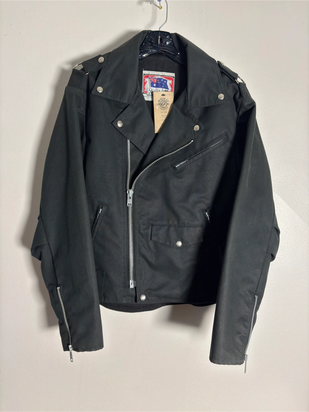 Vintage Men's Black Motorcycle Jacket - Don't Hesitate! - photo 2