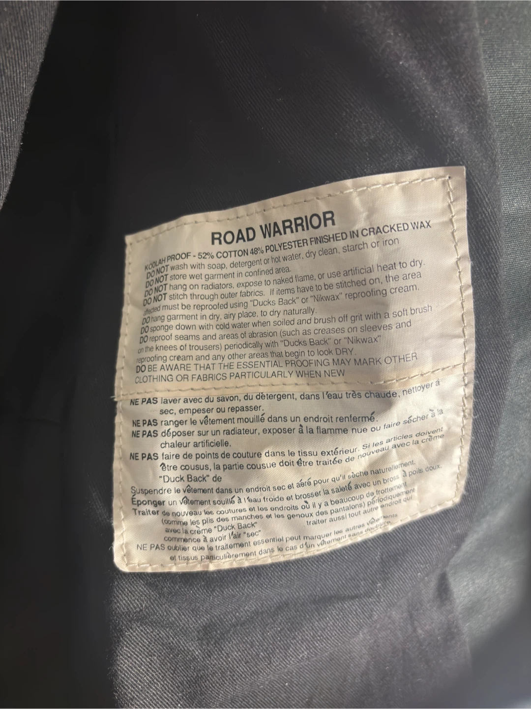 Vintage Men's Black Motorcycle Jacket - Don't Hesitate! - photo 5