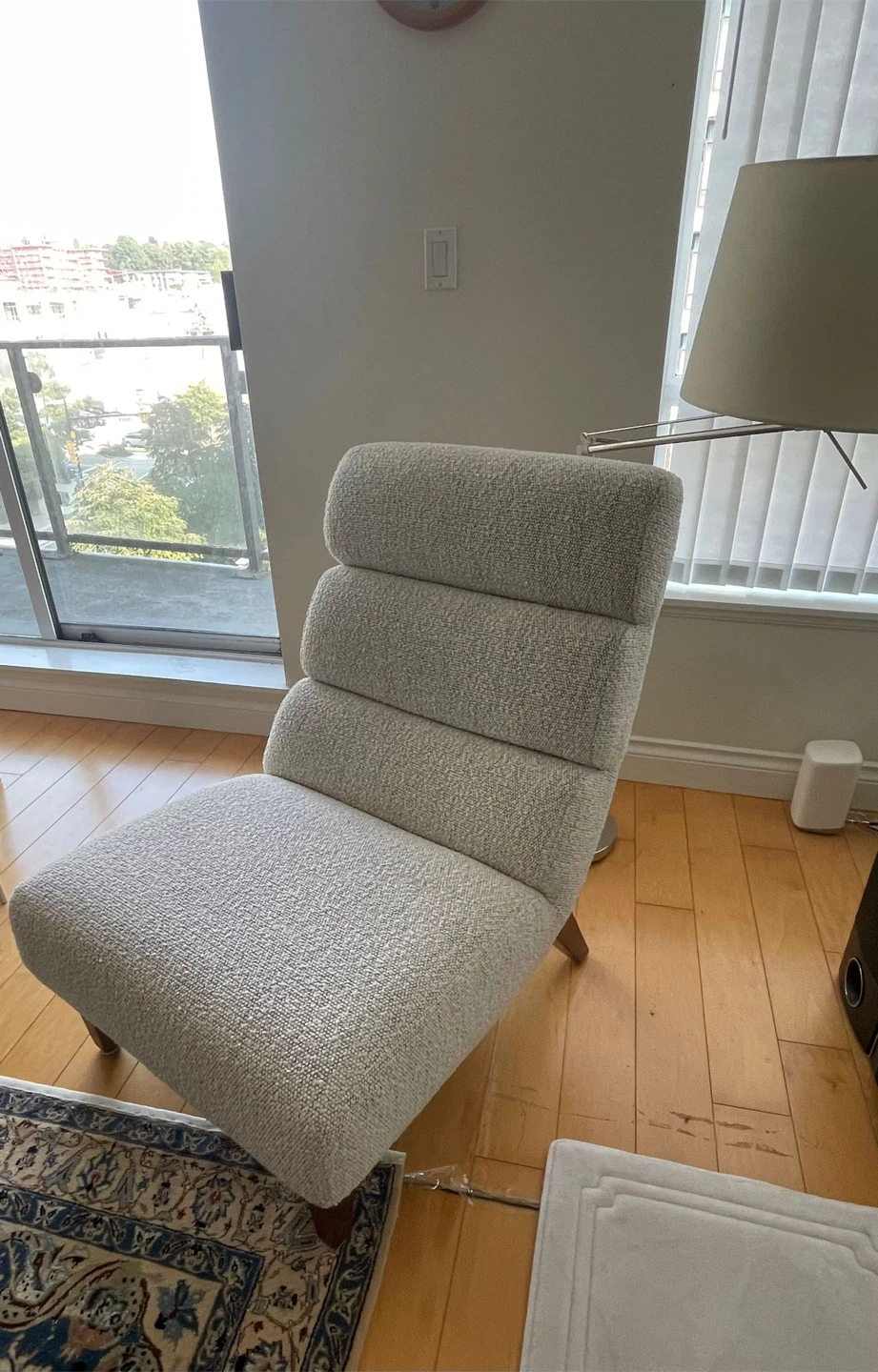 Grey Accent Chair