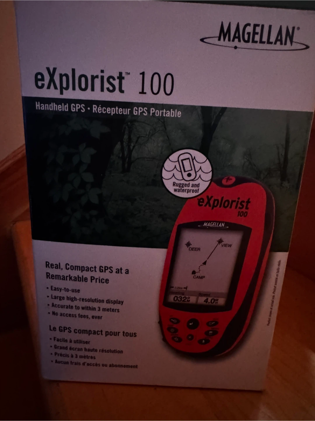 Magellan eXplorist 100 Handheld GPS - New in Box!