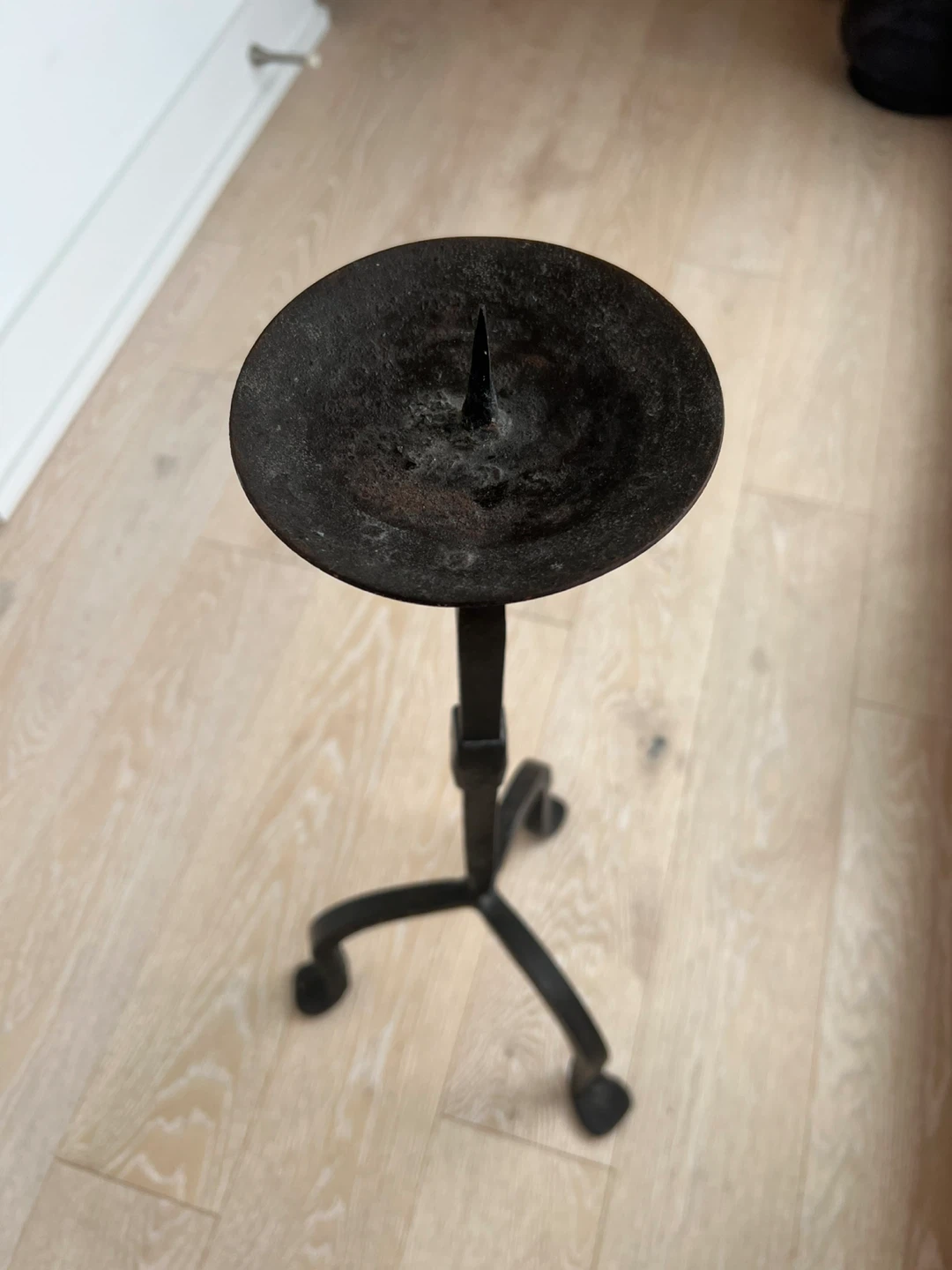 Rod Iron Candlestick Holder - photo 2