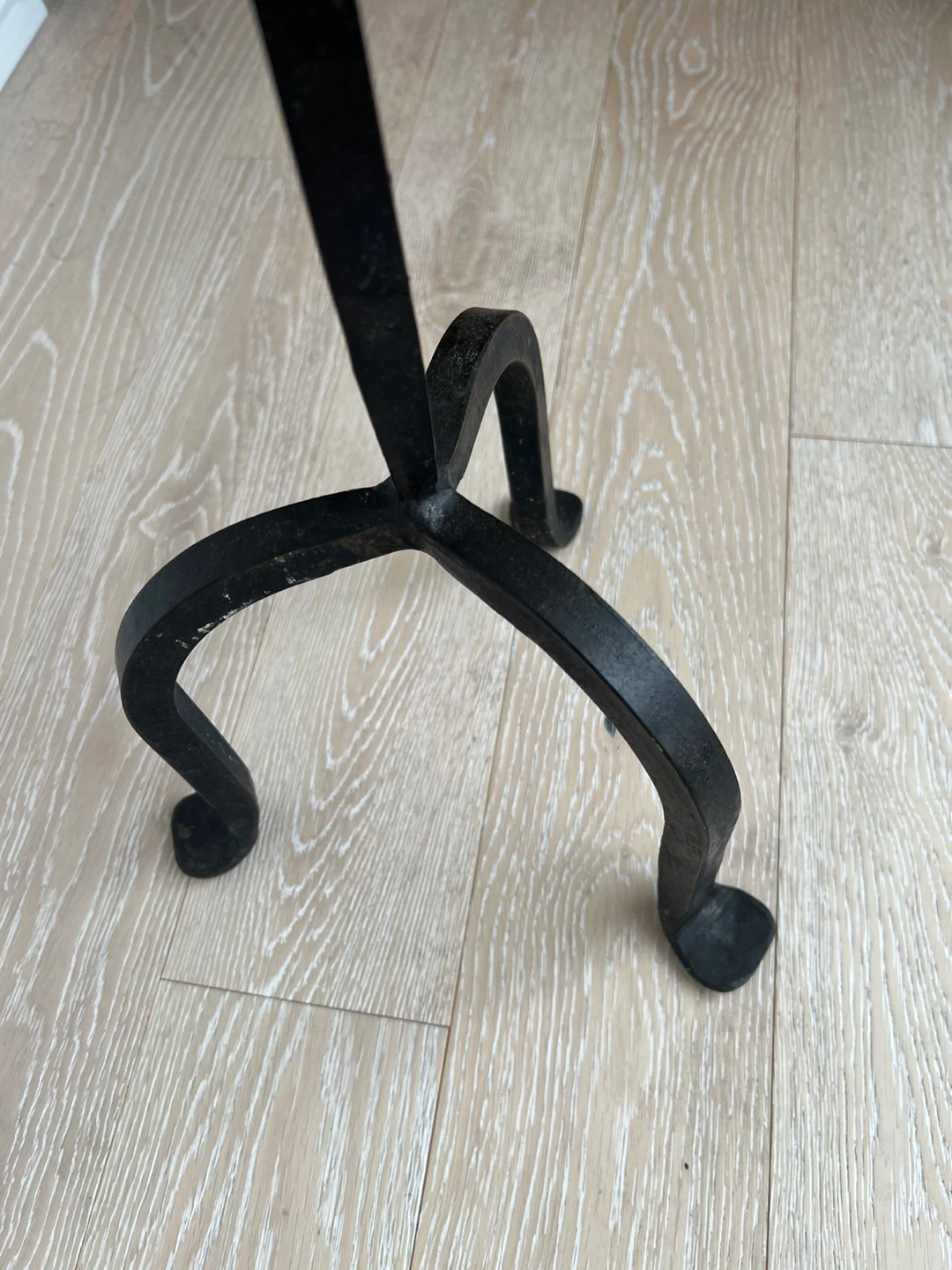 Rod Iron Candlestick Holder - photo 3