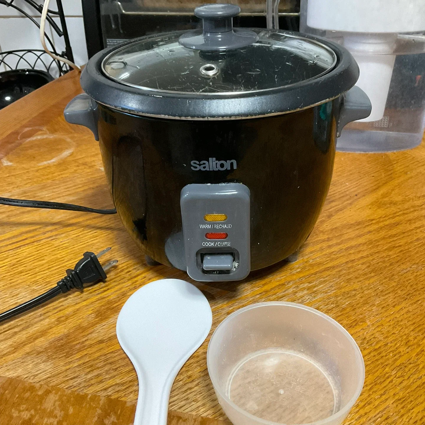 Salton Rice Cooker with Accessories