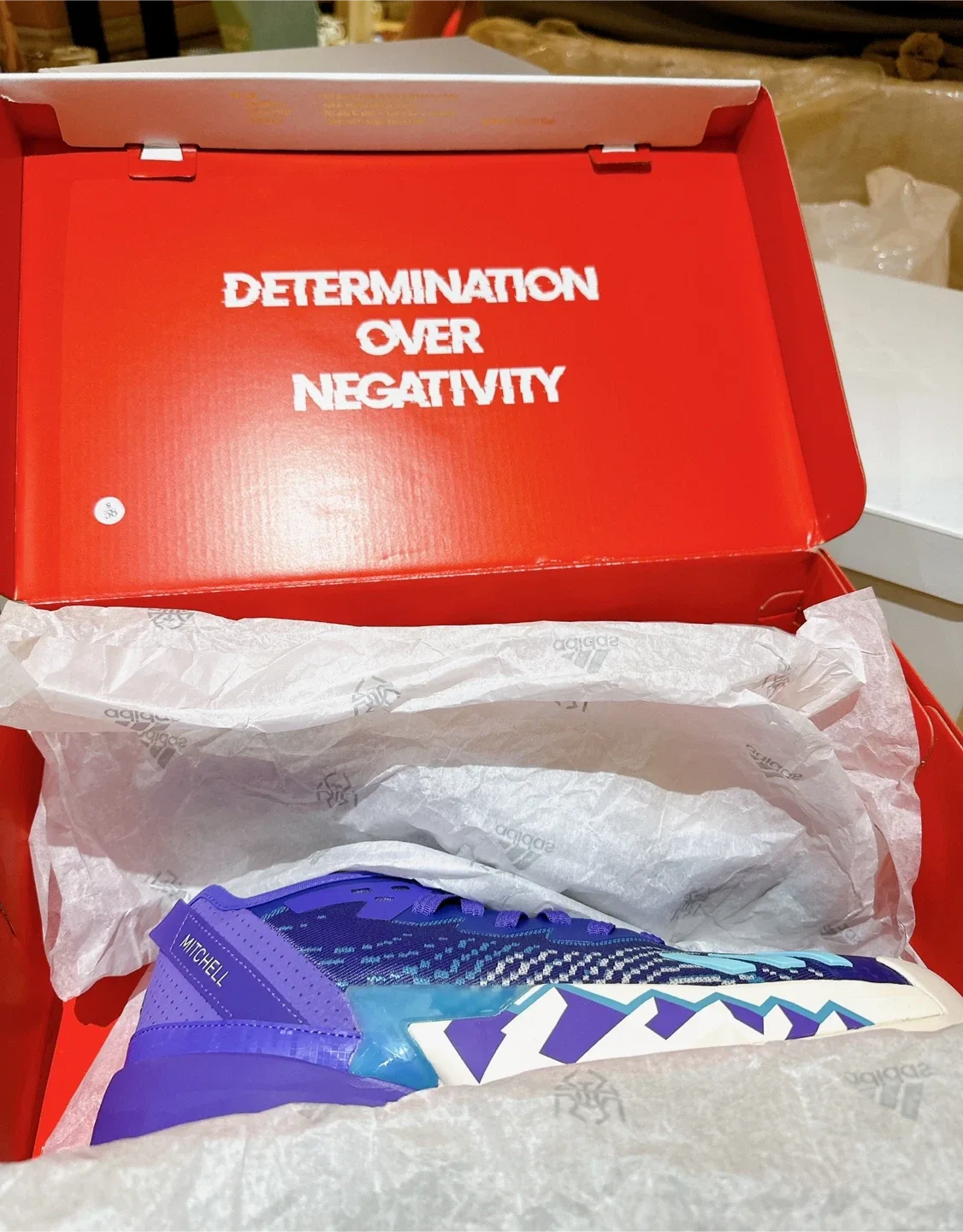 New Adidas DON MITCHELL size 12 US image indicator(7)