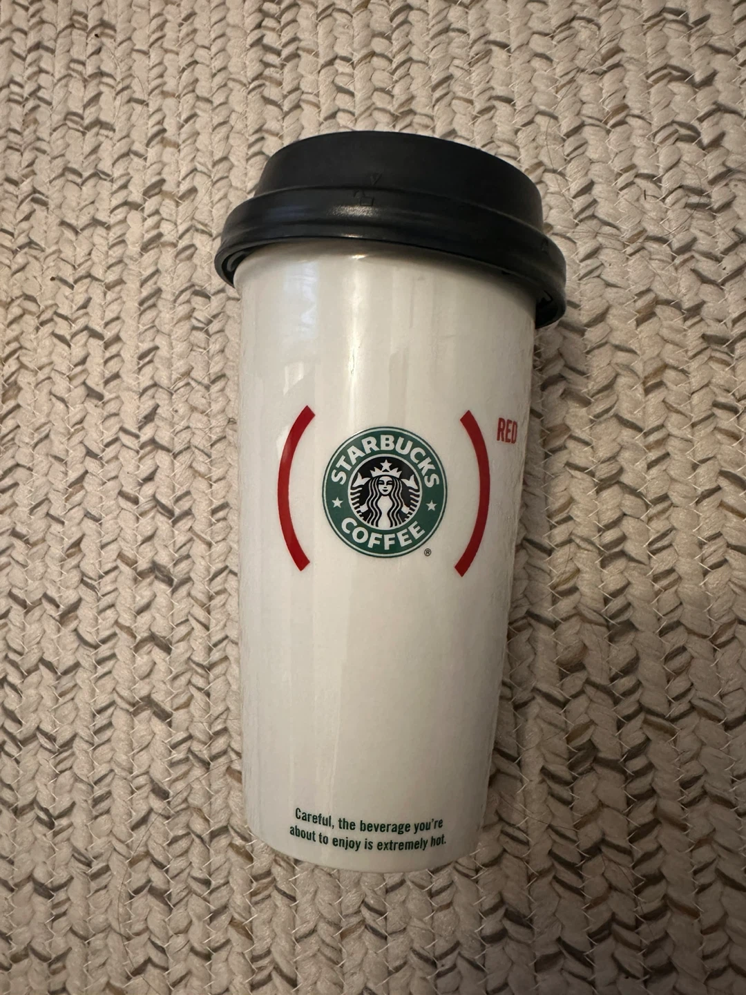 Starbucks White Coffee Travel Mug