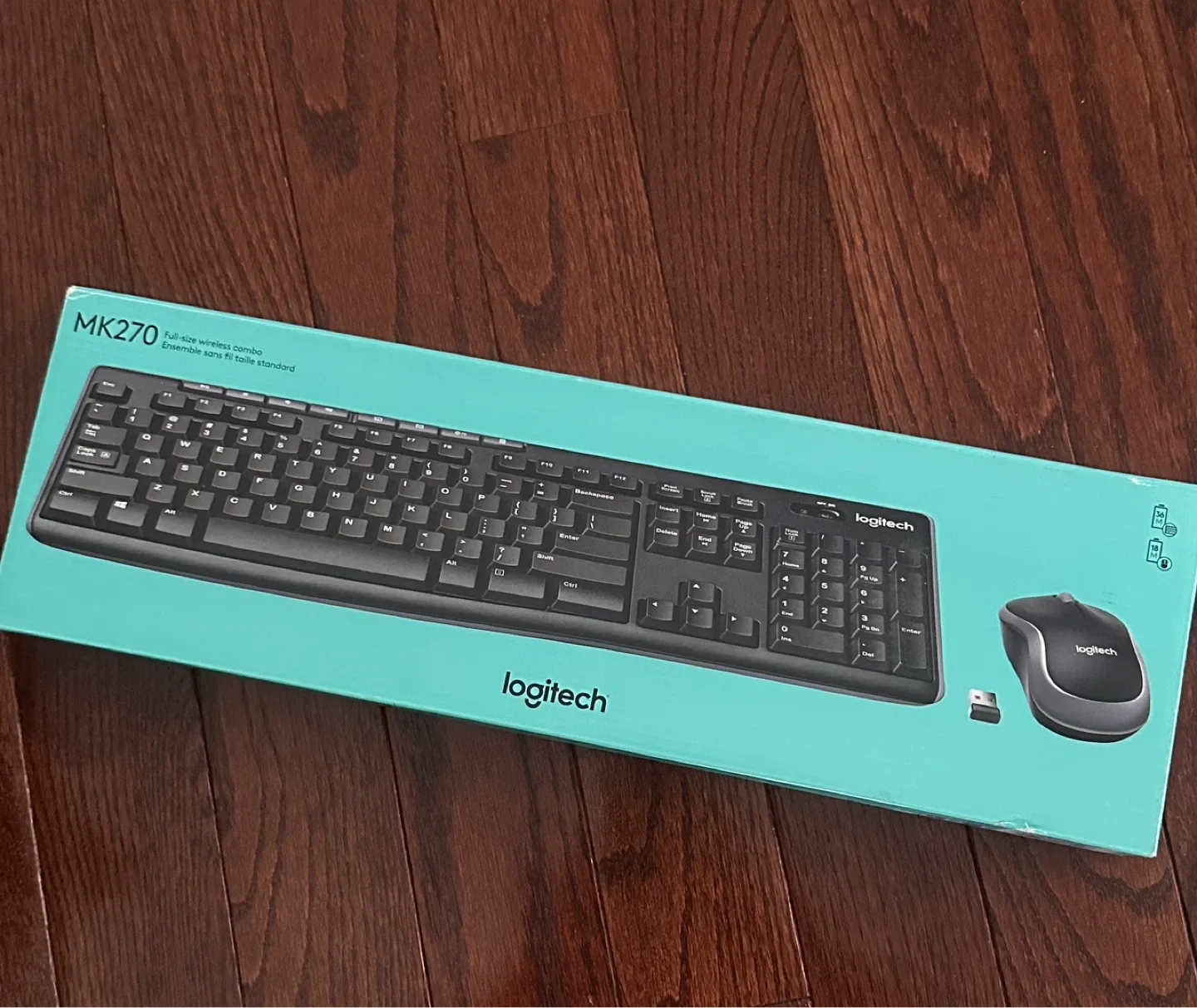 Logitech MK270 Wireless Keyboard and Mouse Combo - New thumbnail