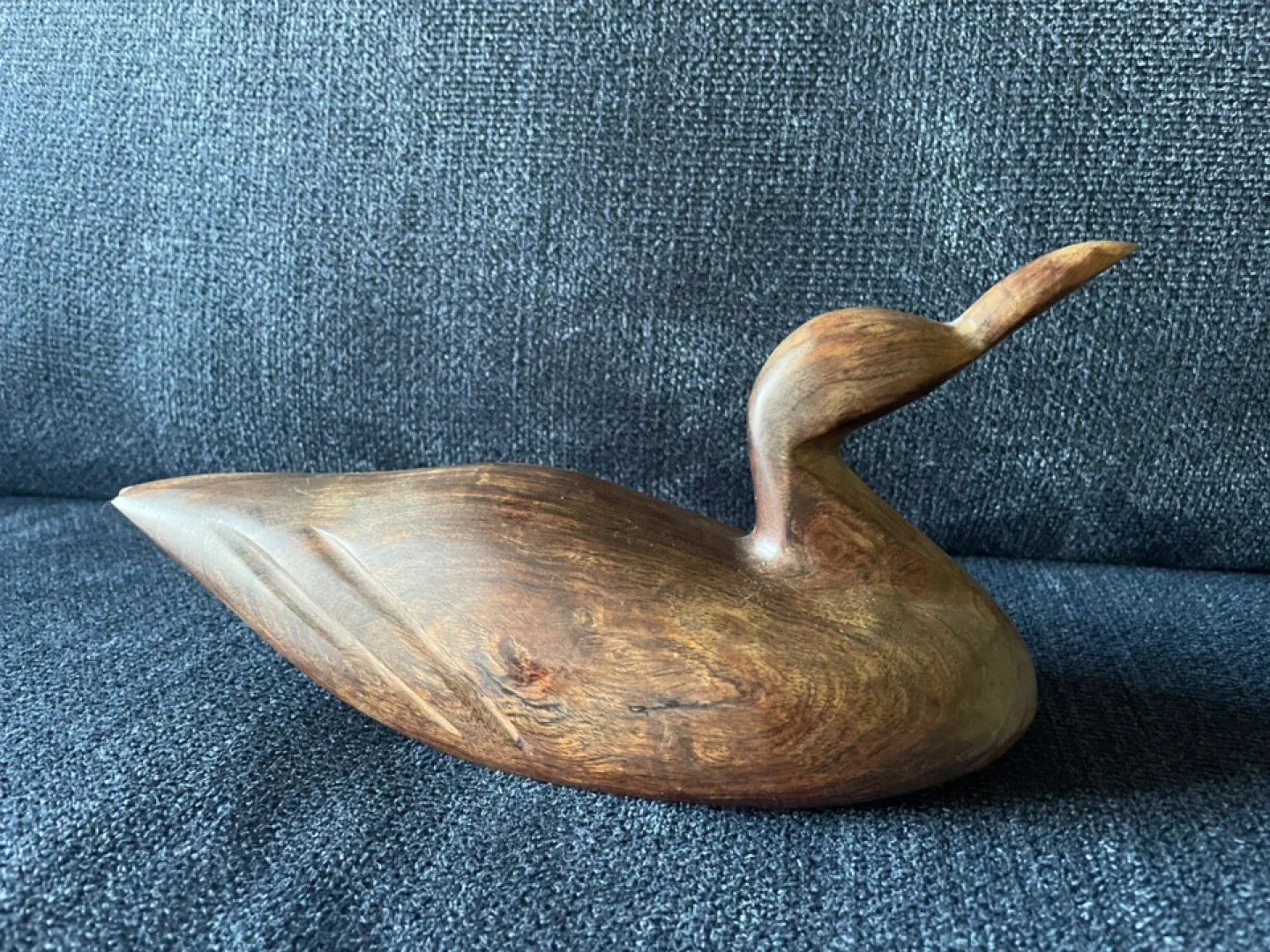 Wooden Duck Figurine thumbnail