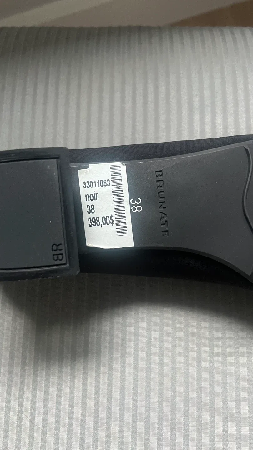 Brunate Black Pumps Size 38 image indicator(2)