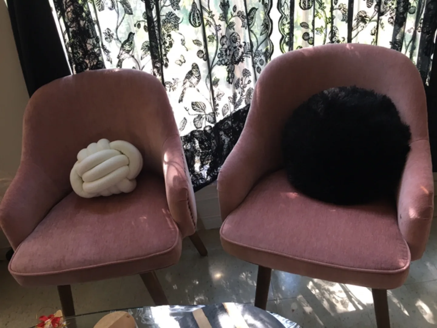 Pink Accent Chair thumbnail