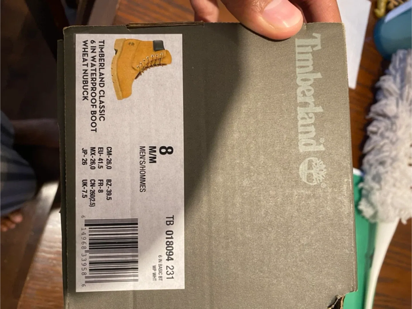 Timberland 6 Inch Waterproof Boots - Size 8 image indicator(2)