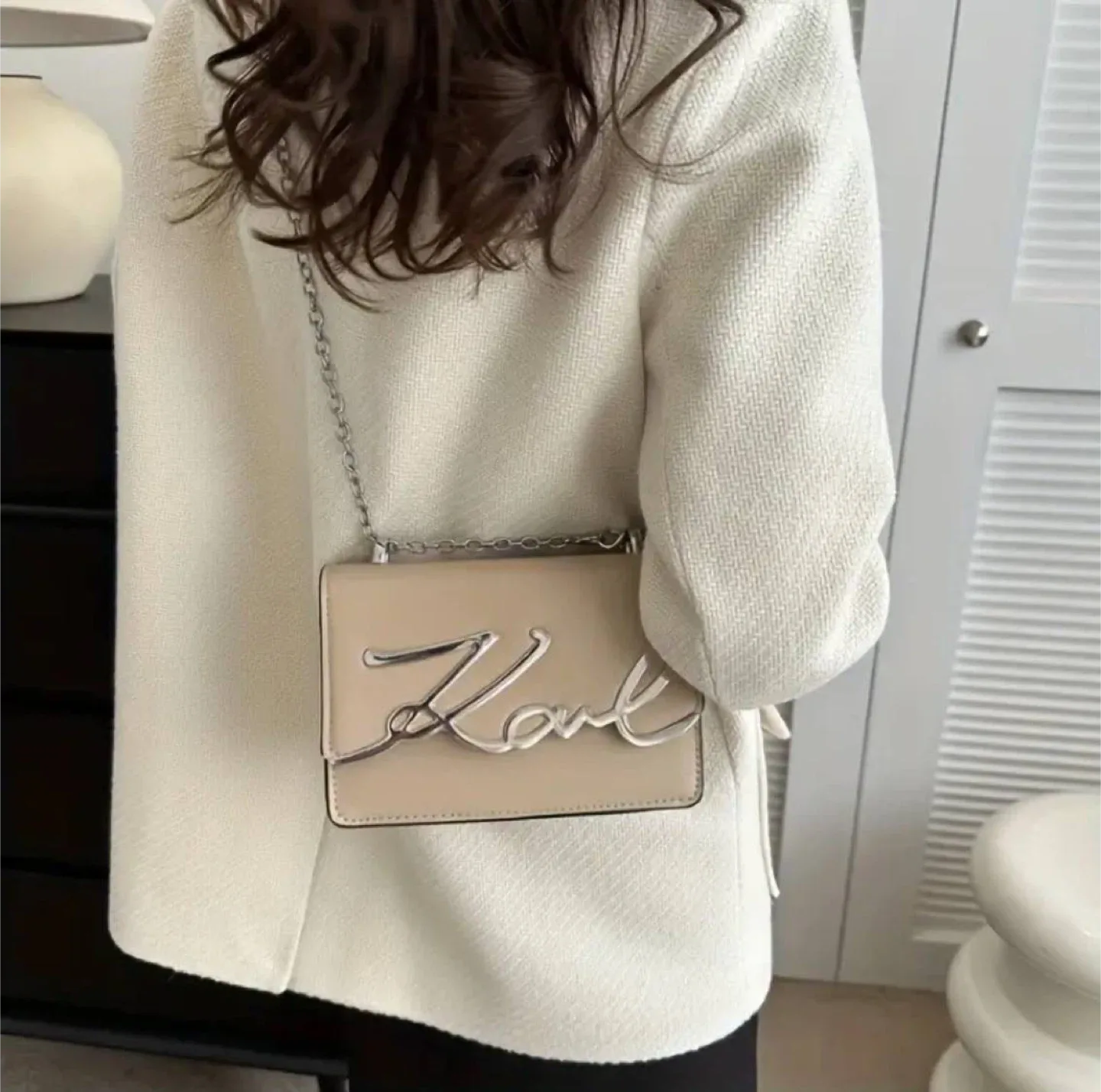 Khaki Chain Bag thumbnail