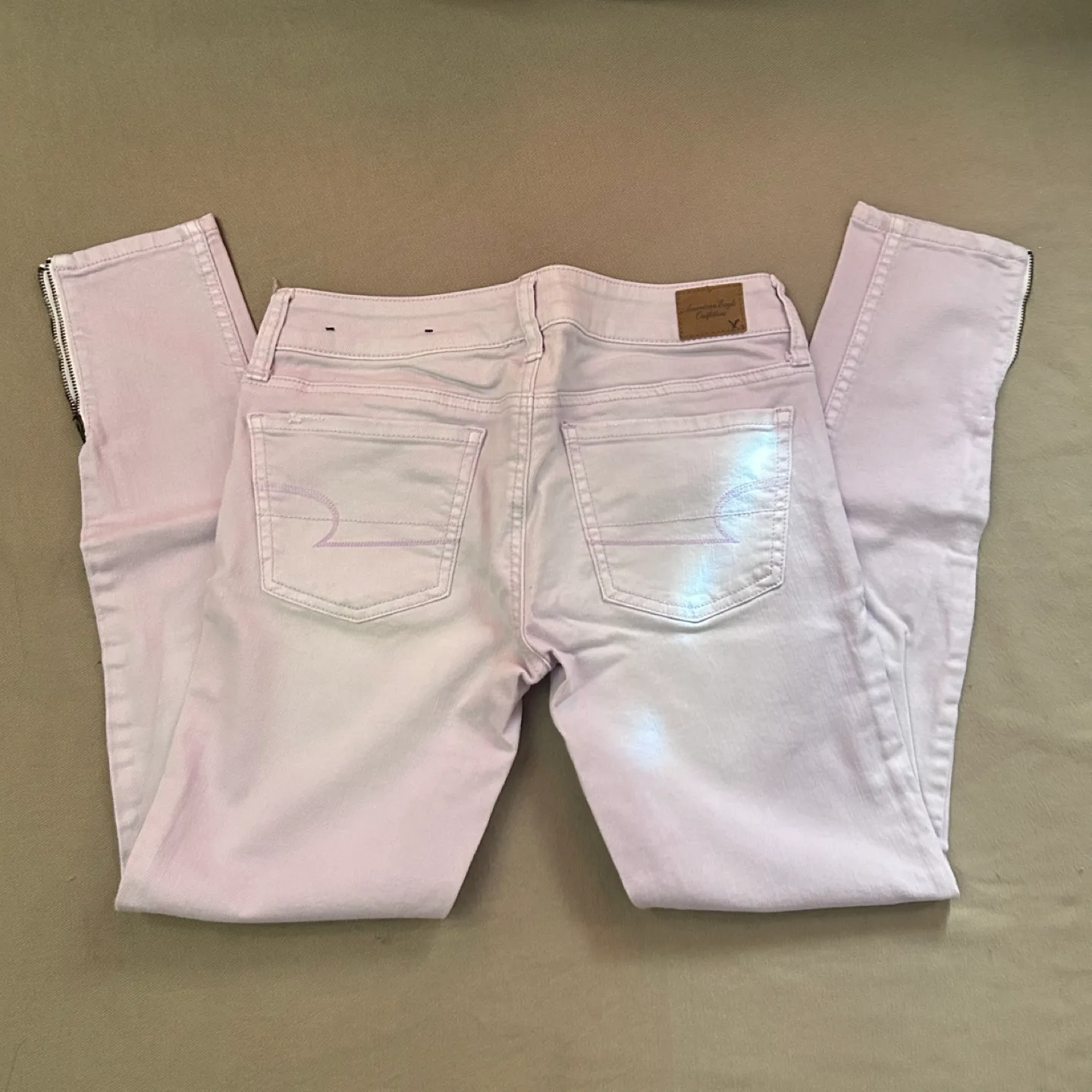 American Eagle Outfitters Lilac Jeans image indicator(3)
