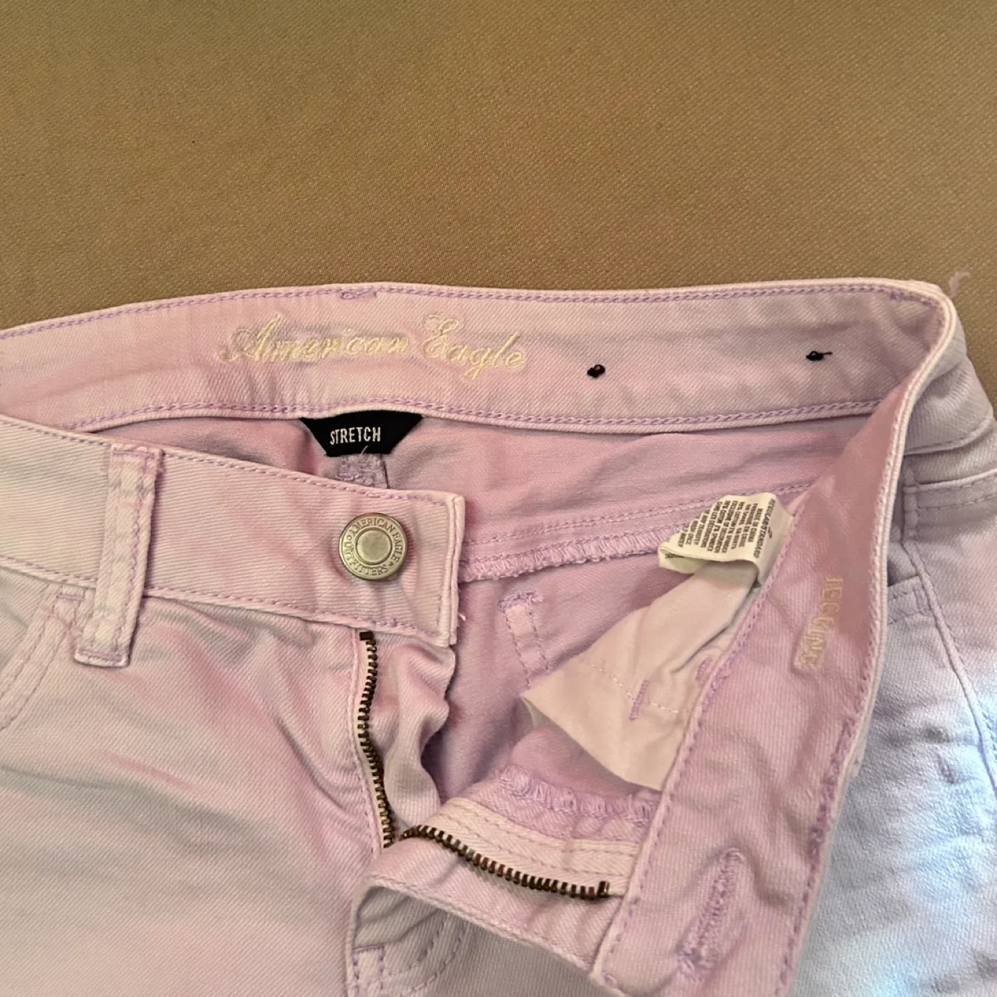 American Eagle Outfitters Lilac Jeans image indicator(2)