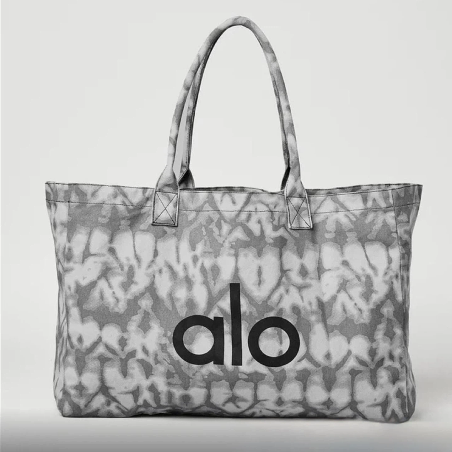 Alo Yoga Grey TieDye Tote Bag