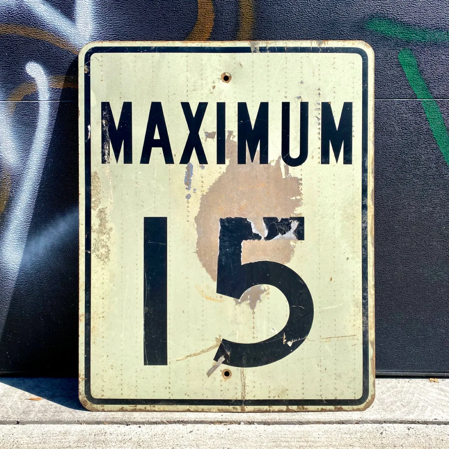 Decommissioned Speed Limit Sign thumbnail