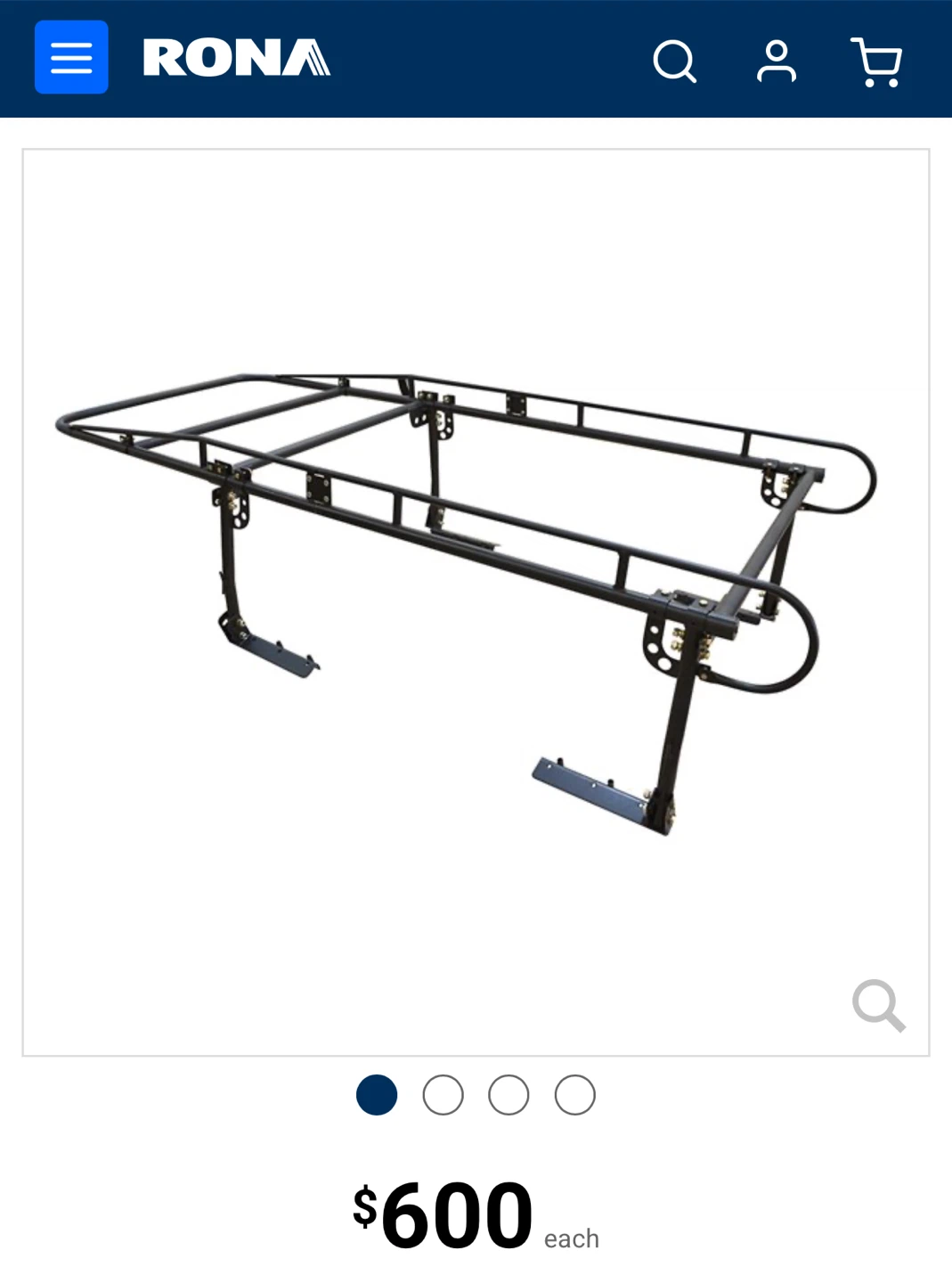 Rona Truck Rack - Black - photo 4