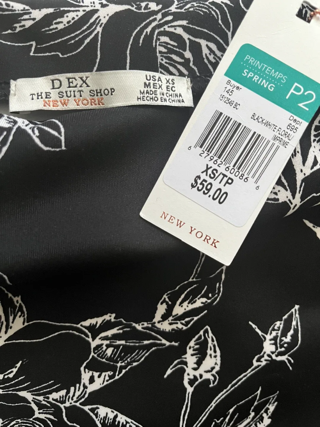 DEX The Suit Shop Floral Skirt thumbnail