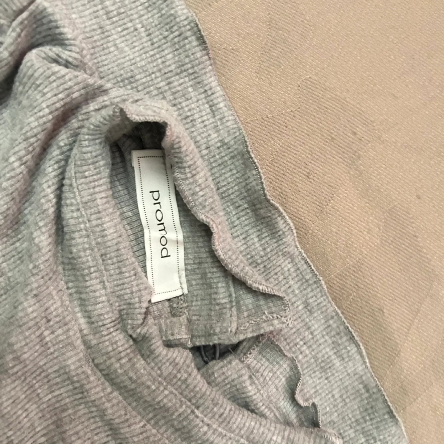 Promod Grey Long Sleeve Top image indicator(3)