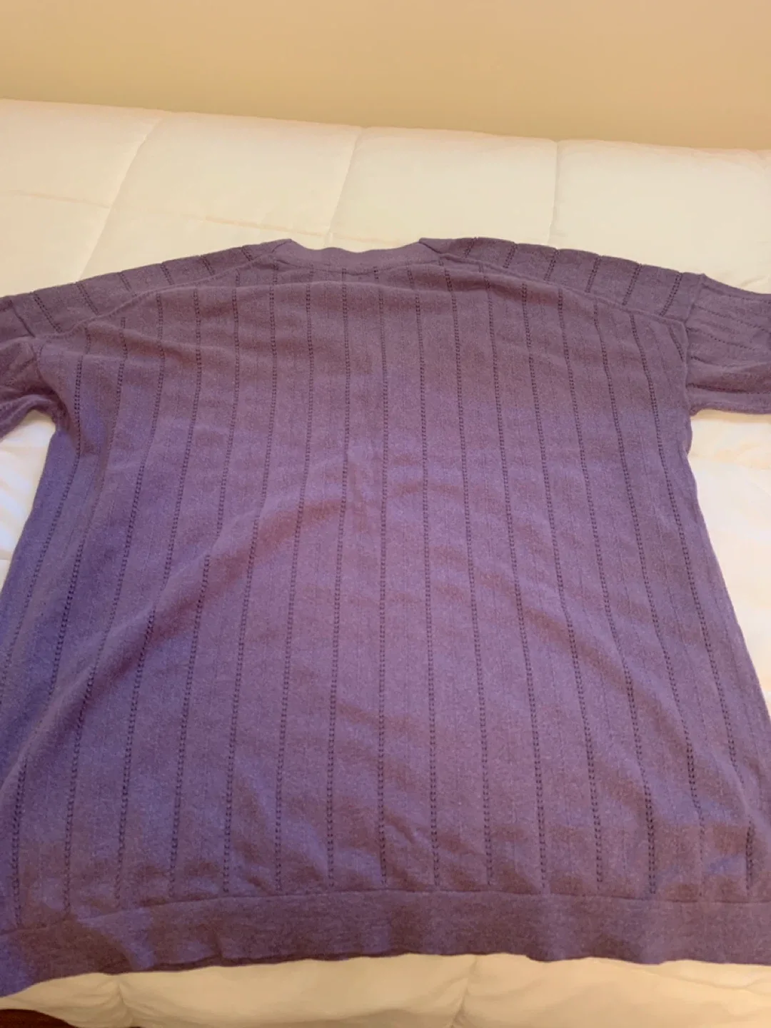 Denver Hayes XXL Purple Buttoned Sweater image indicator(3)