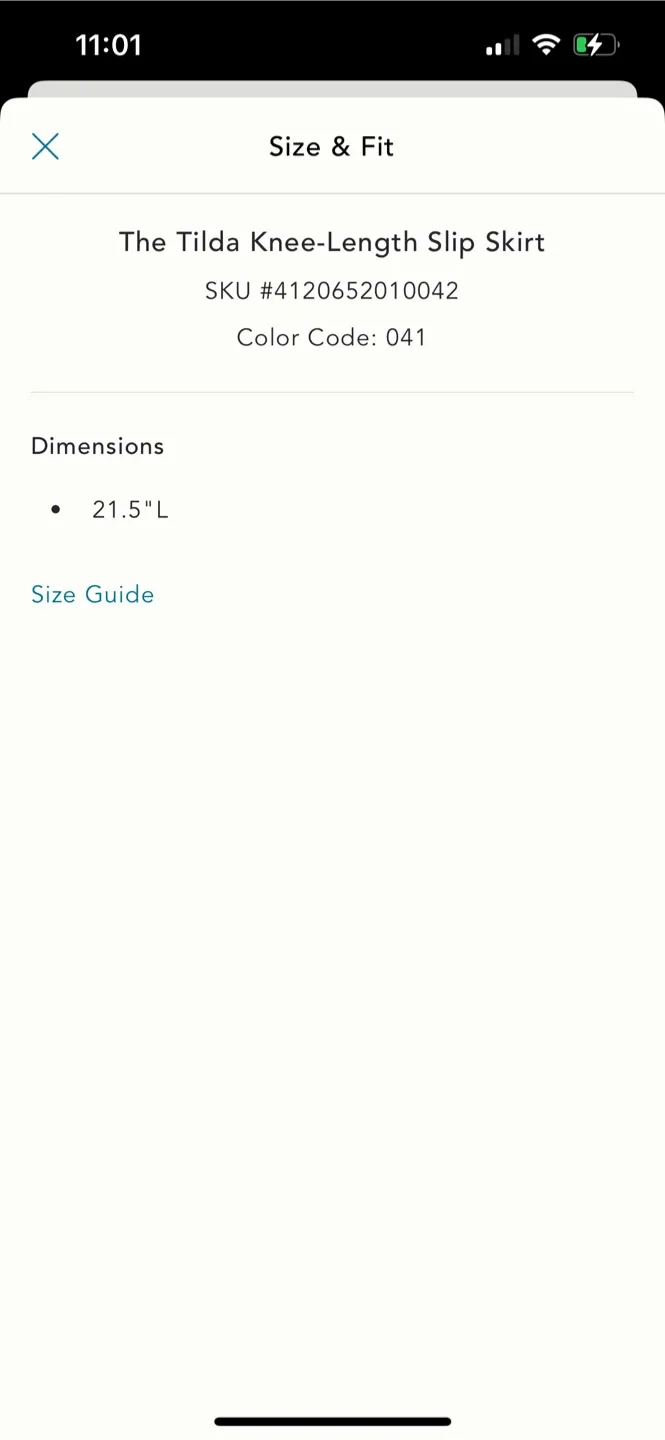 BNWT Anthropologie Tilda Slip Skirt S image indicator(7)