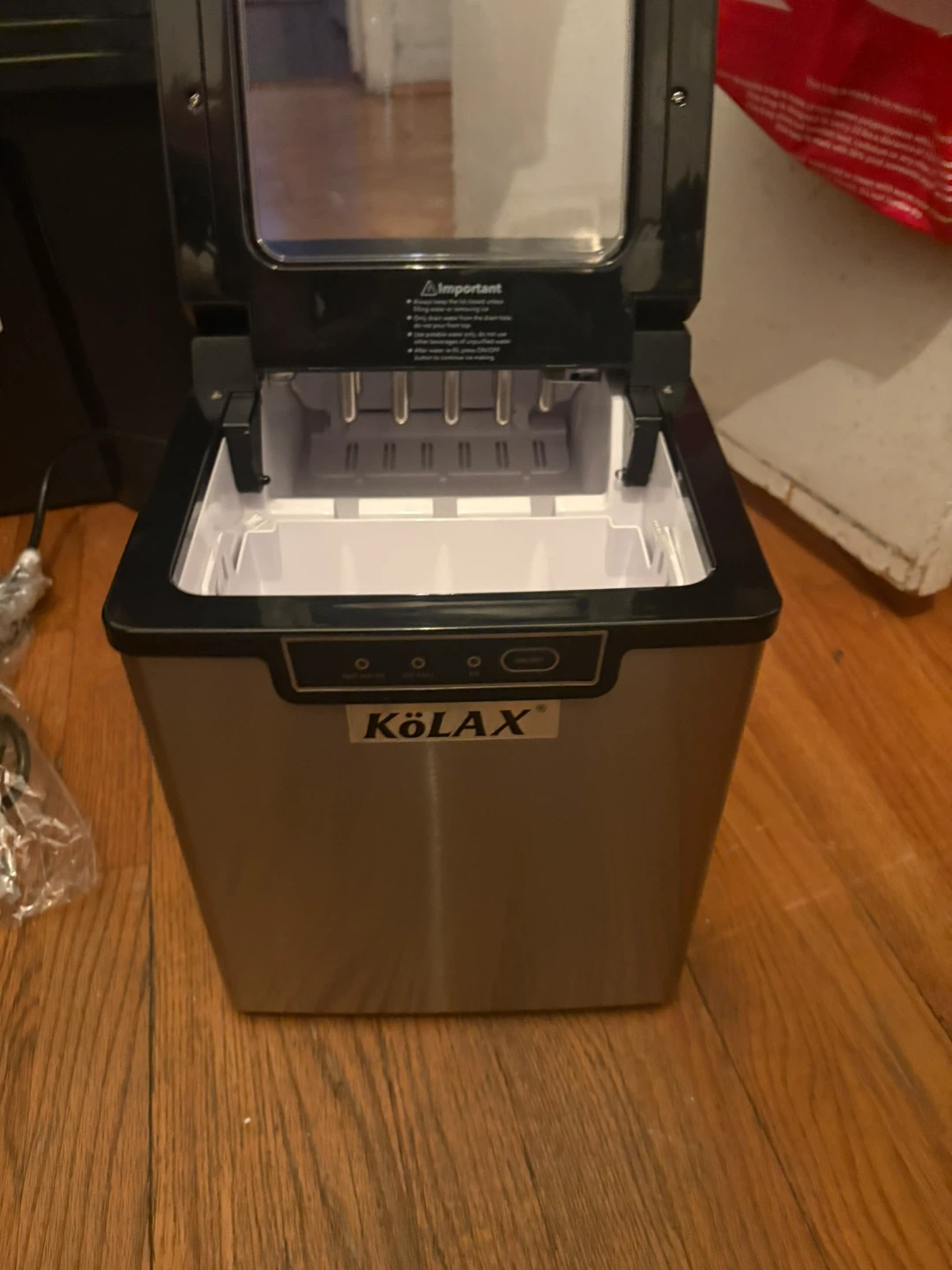 KOLAX Ice Maker - Stainless Steel - photo 2