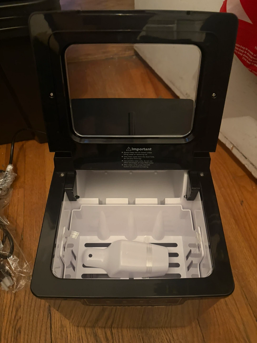 KOLAX Ice Maker - Stainless Steel