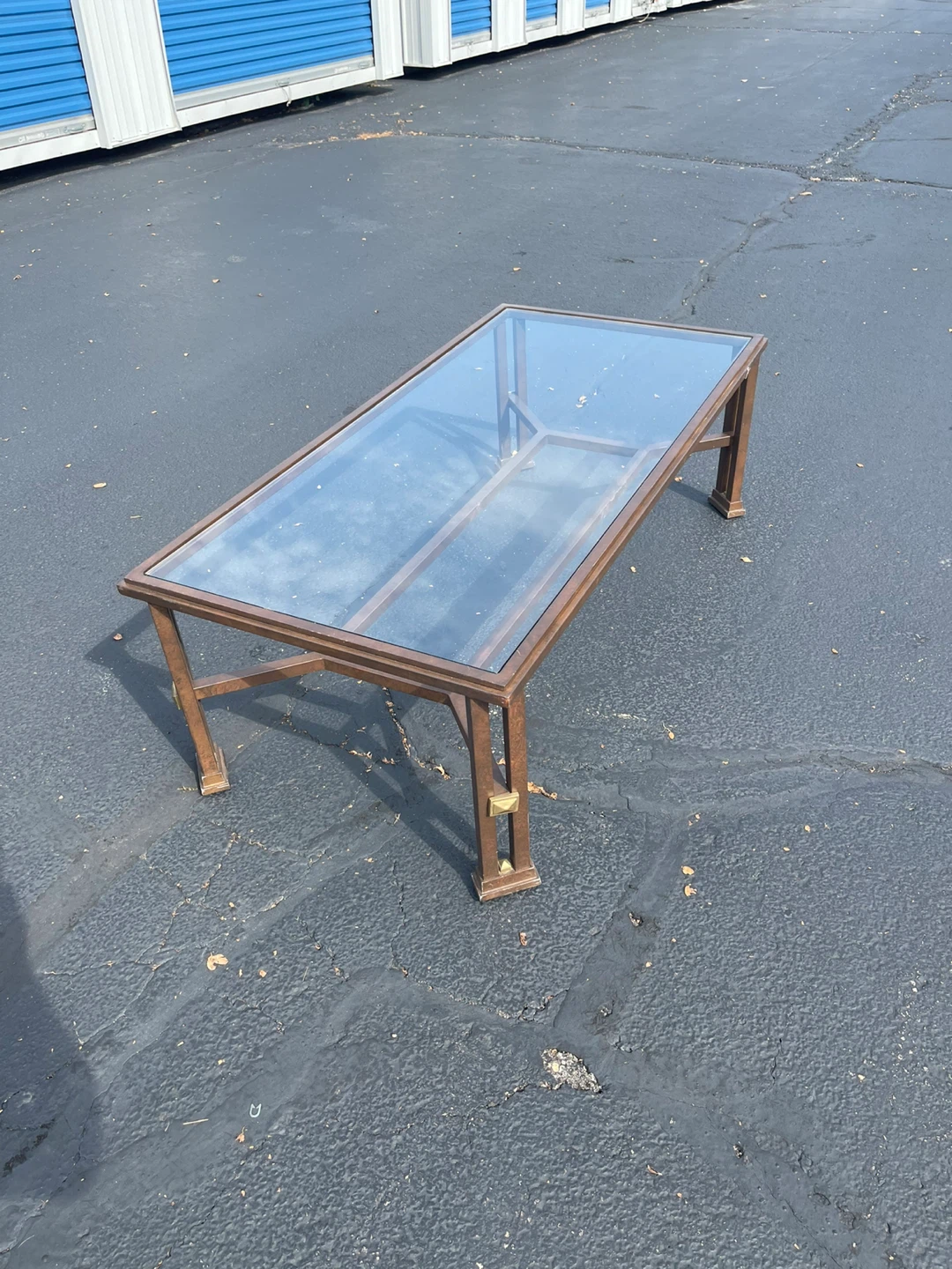 Glass Top Coffee Table