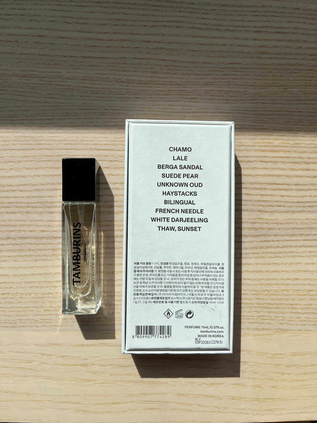 TAMBURINS Chamo Perfume 10ml - photo 4