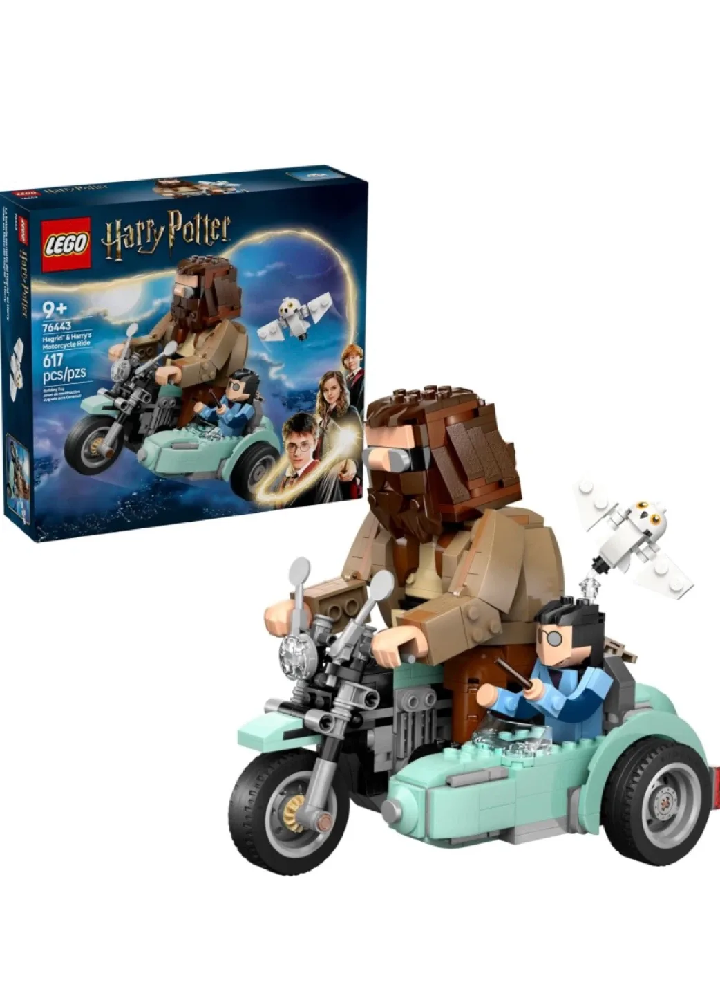 Lego Harry Potter: hagrid and Harry’s motorcycle thumbnail