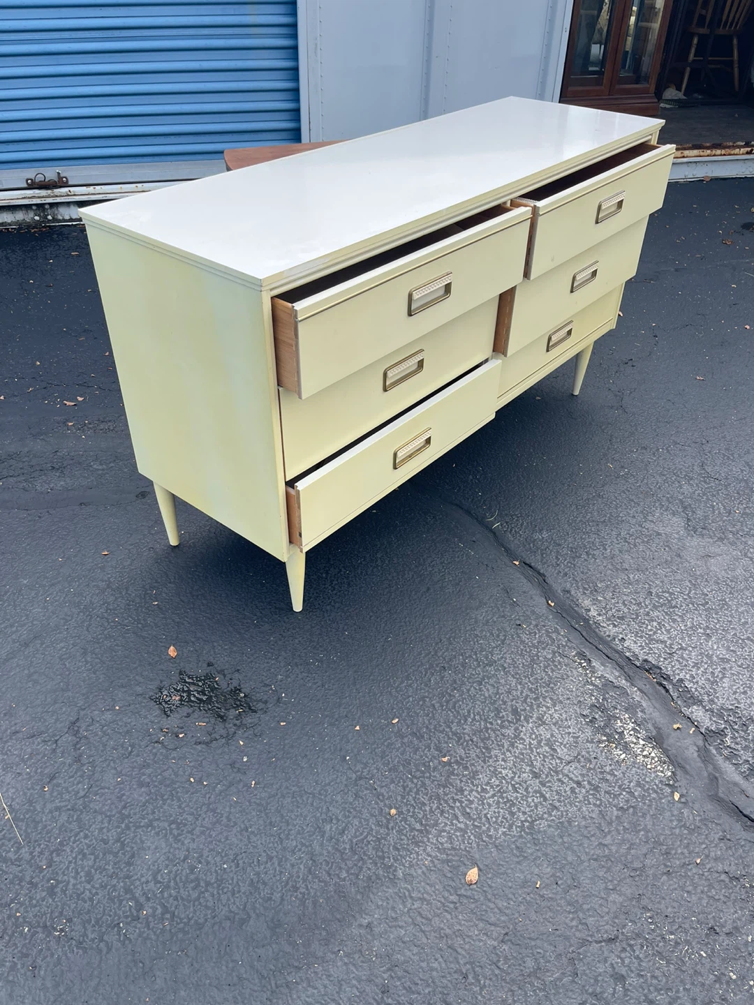 Vintage Dresser with Mirror and Chest of Drawers - photo 2