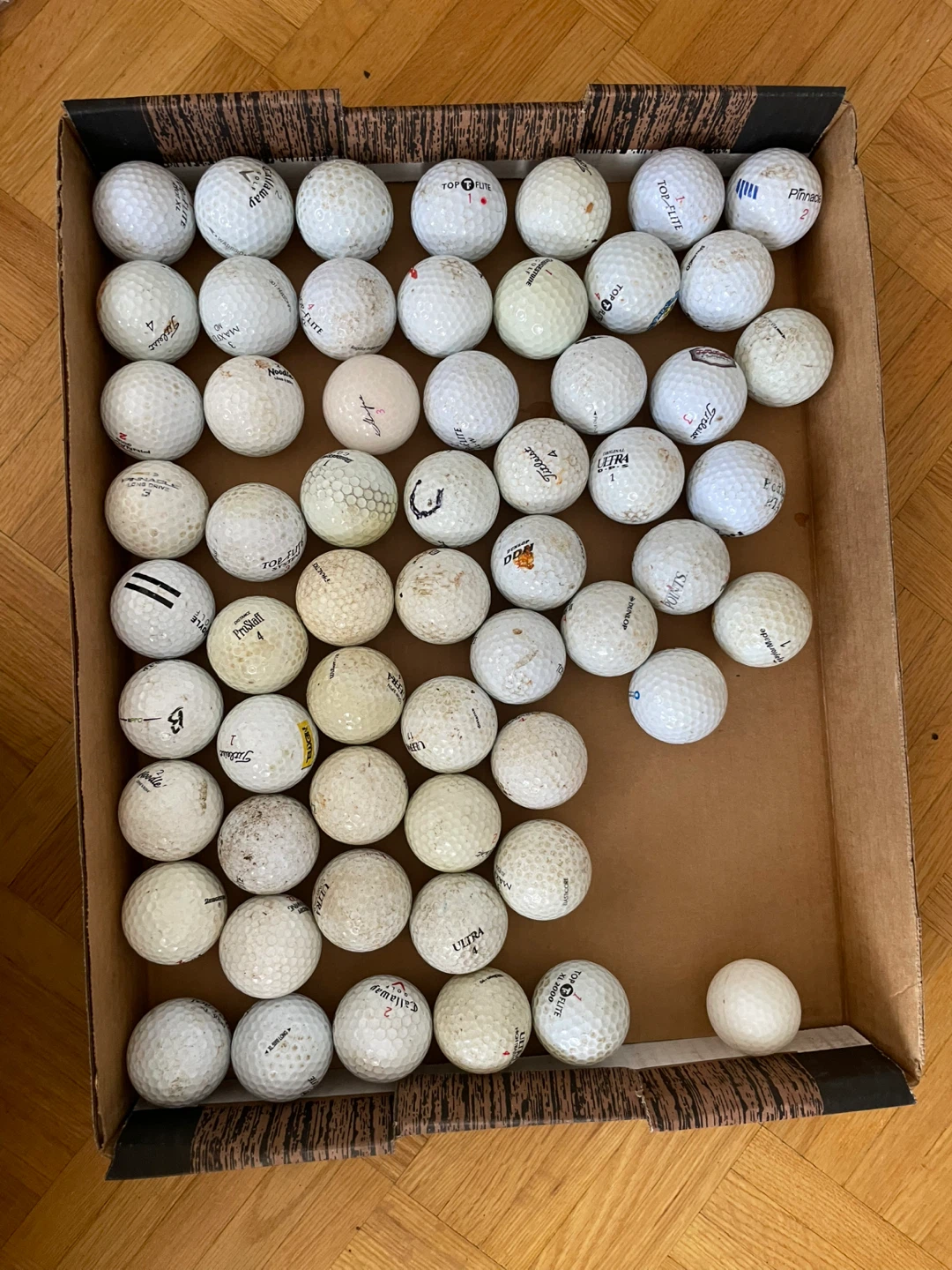 57 Used Golf Balls - various brands - photo 5