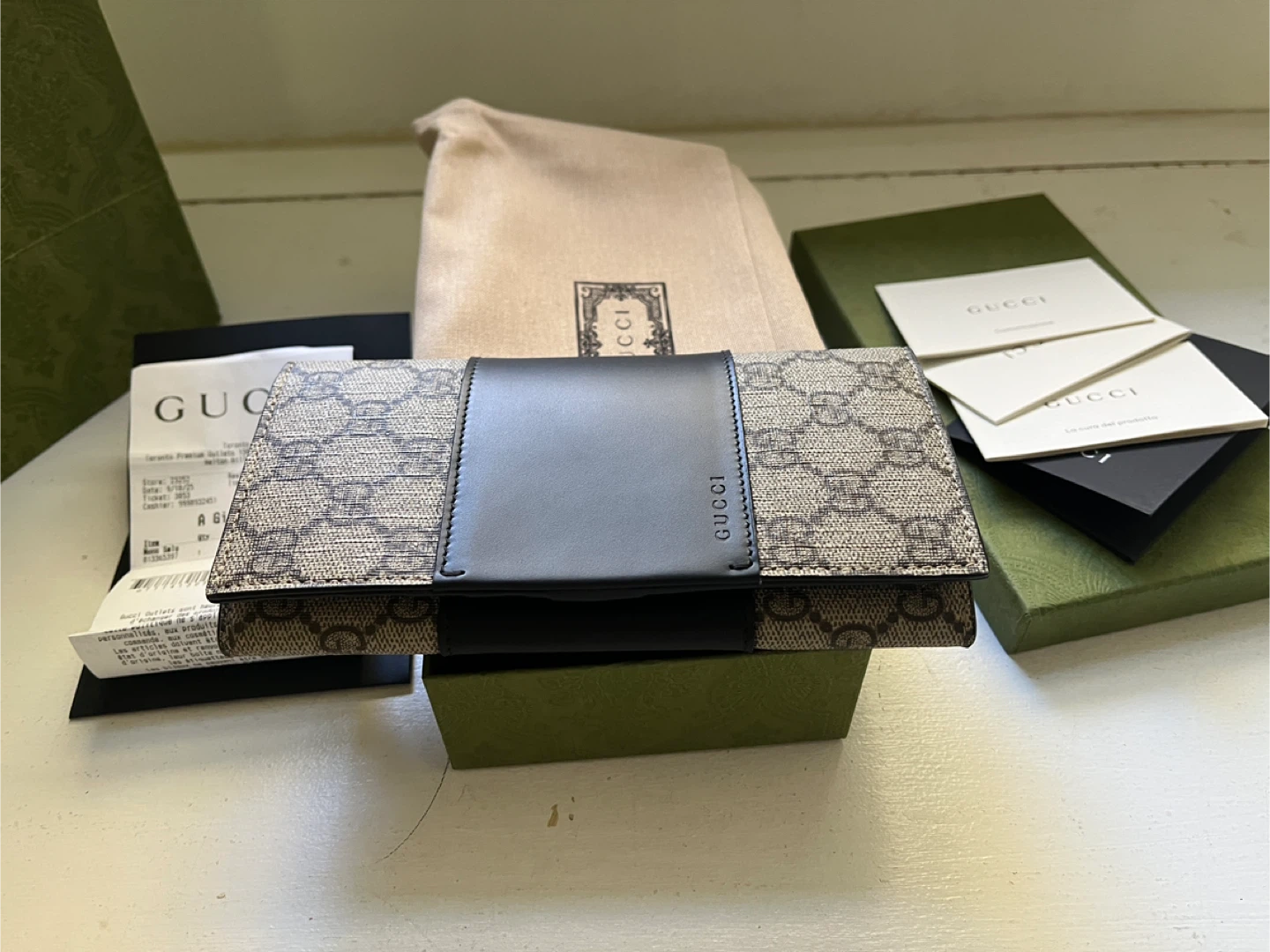 Gucci GG Supreme Wallet - Brand New! - photo 2